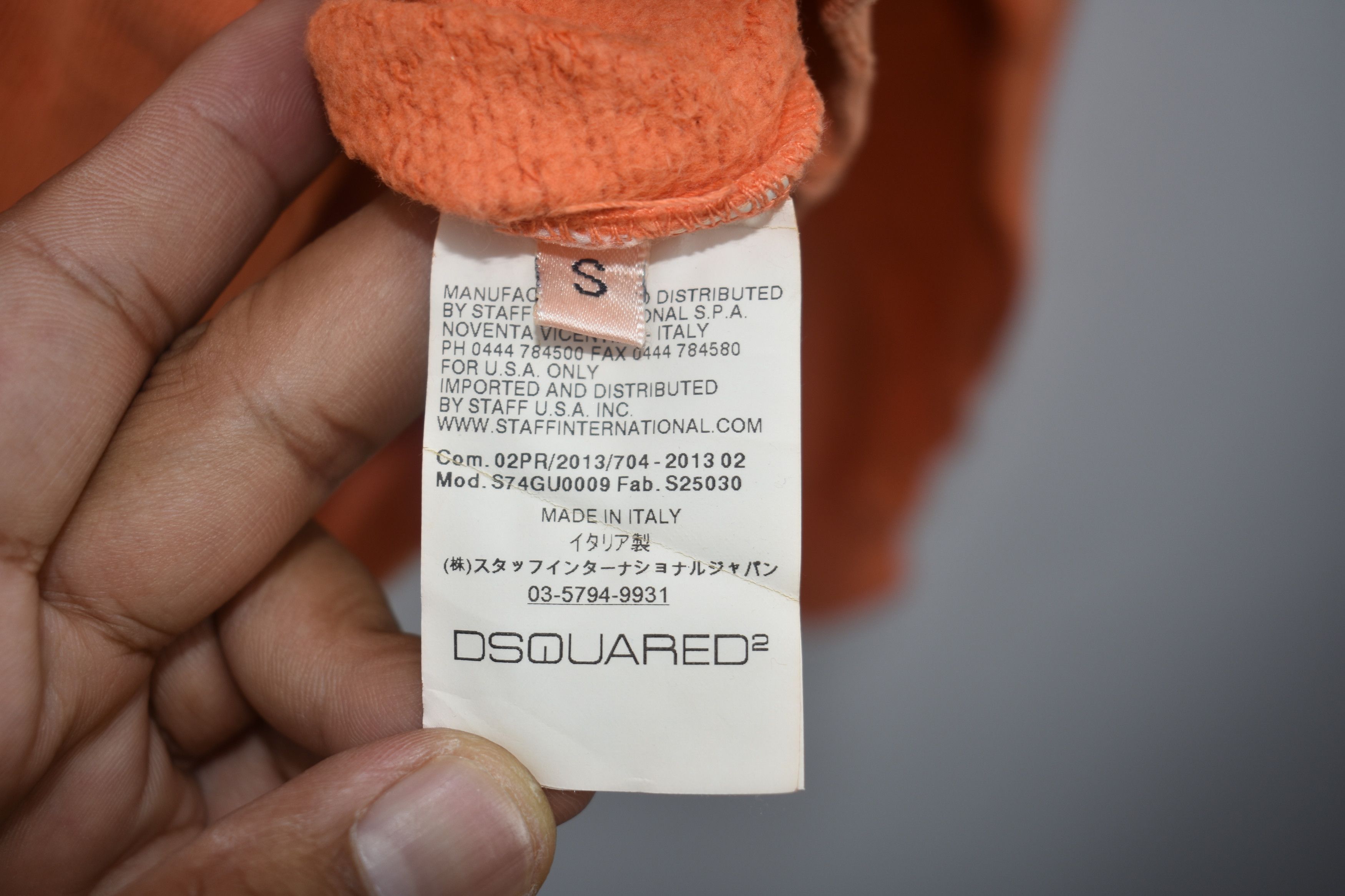 Designer × Dsquared2 A047 DSQUARED2 BIG LOGO SWEATSHIRT Size US S / EU 44-46 / 1 - 5 Thumbnail