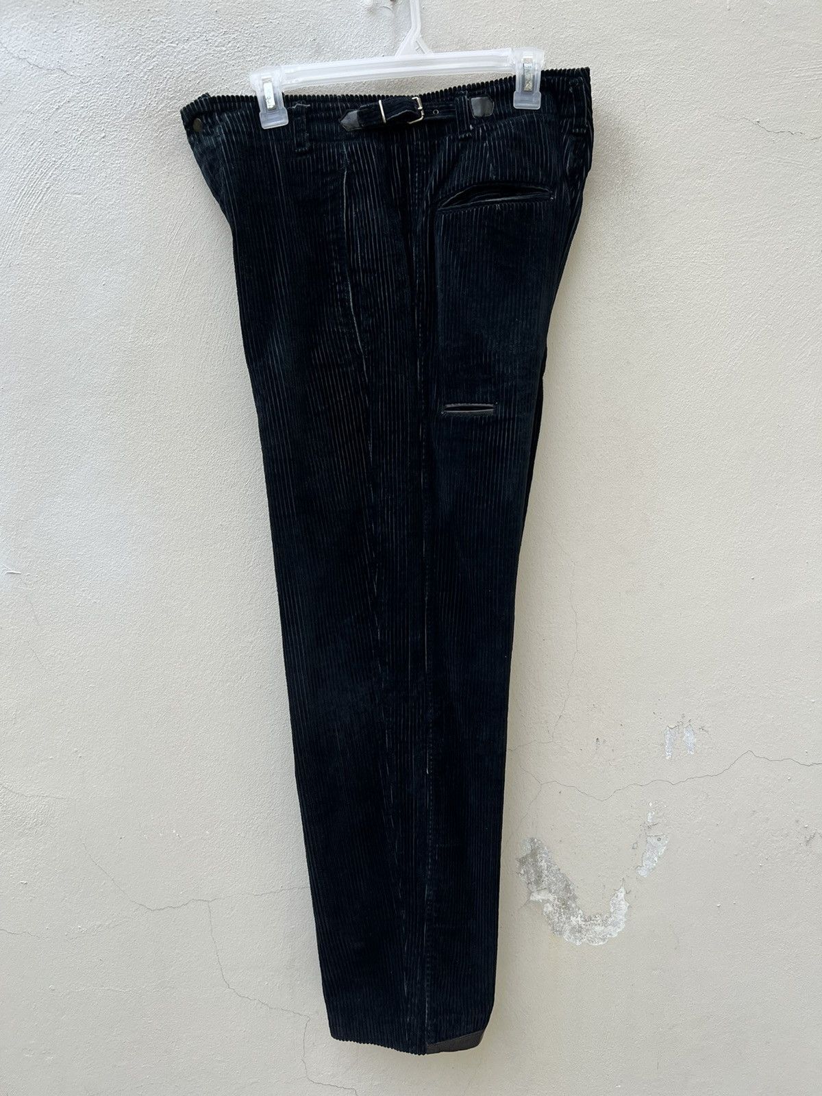 Designer × Vintage Vintage 80s Andrew Savvides Opti Zip Gurkha Cord Trouser Size US 32 / EU 48 - 20 Thumbnail