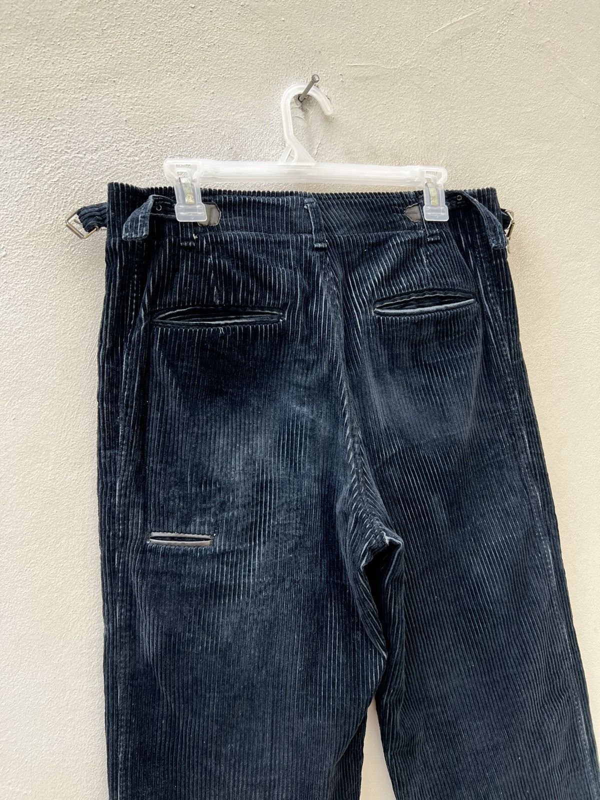 Designer × Vintage Vintage 80s Andrew Savvides Opti Zip Gurkha Cord Trouser Size US 32 / EU 48 - 16 Thumbnail