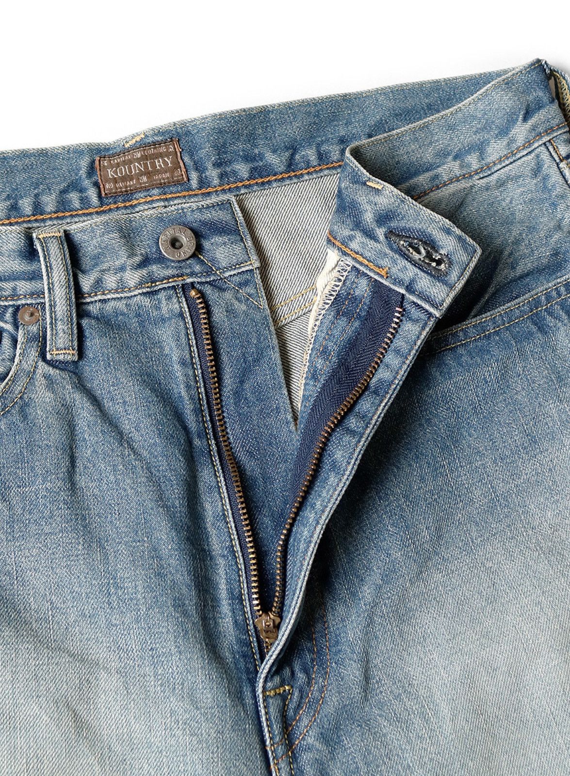 Kapital Kapital 14oz Denim 5p studs remake shorts 32 Size US 32 / EU 48 - 4 Thumbnail