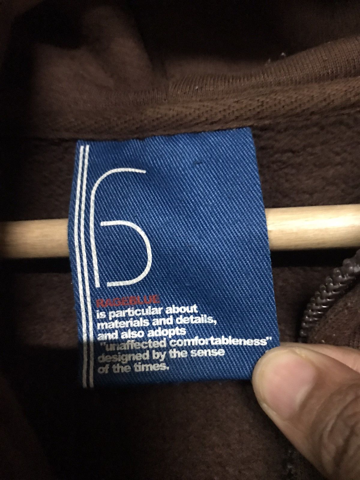 RAGEBLUE Rageblue Plain Hoodie Fullzip Size US M / EU 48-50 / 2 - 4 Thumbnail