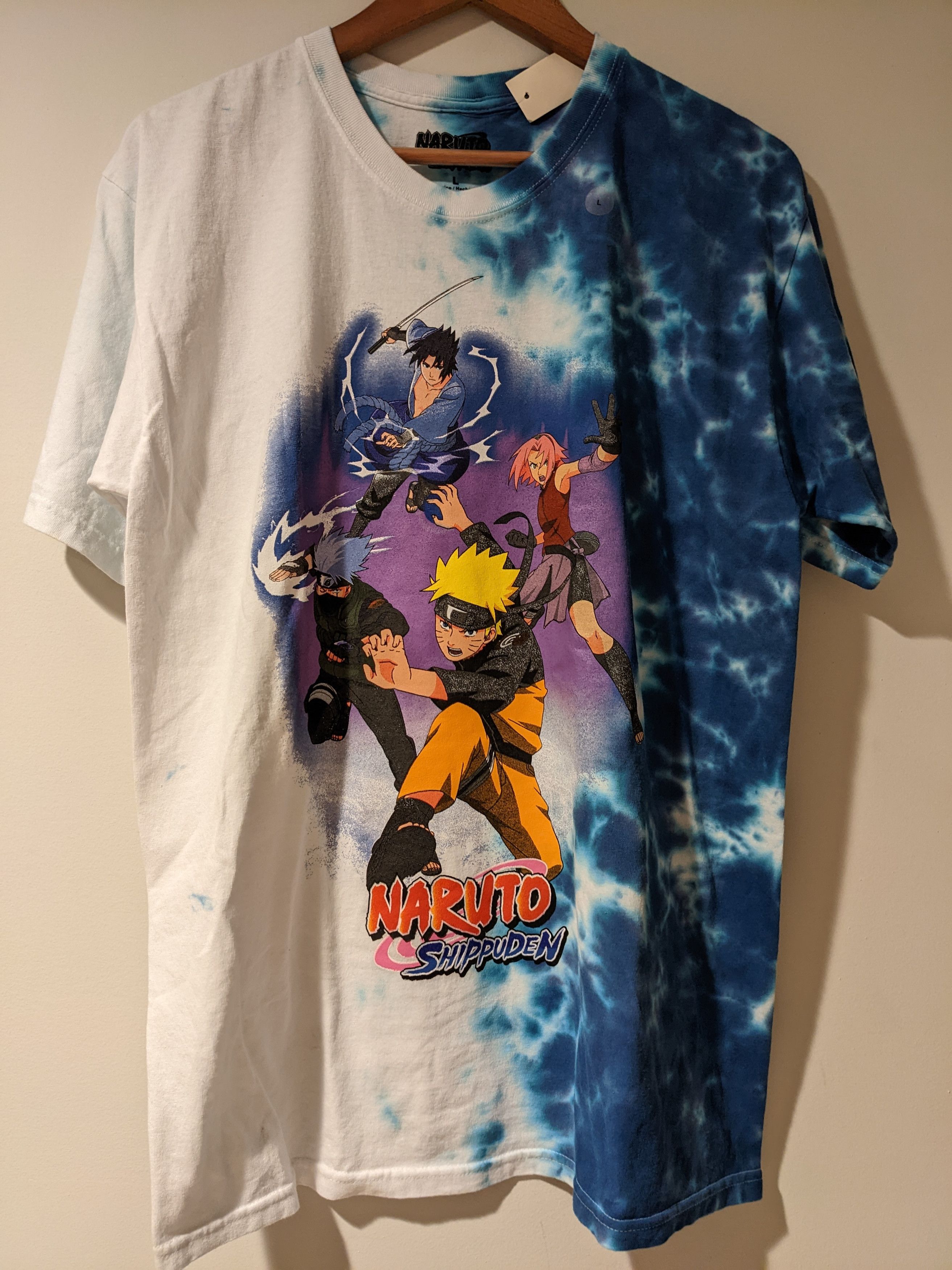 Vintage Vintage Y2k Naruto Shippuden Kakashi Sakura Sasuke T Shirt