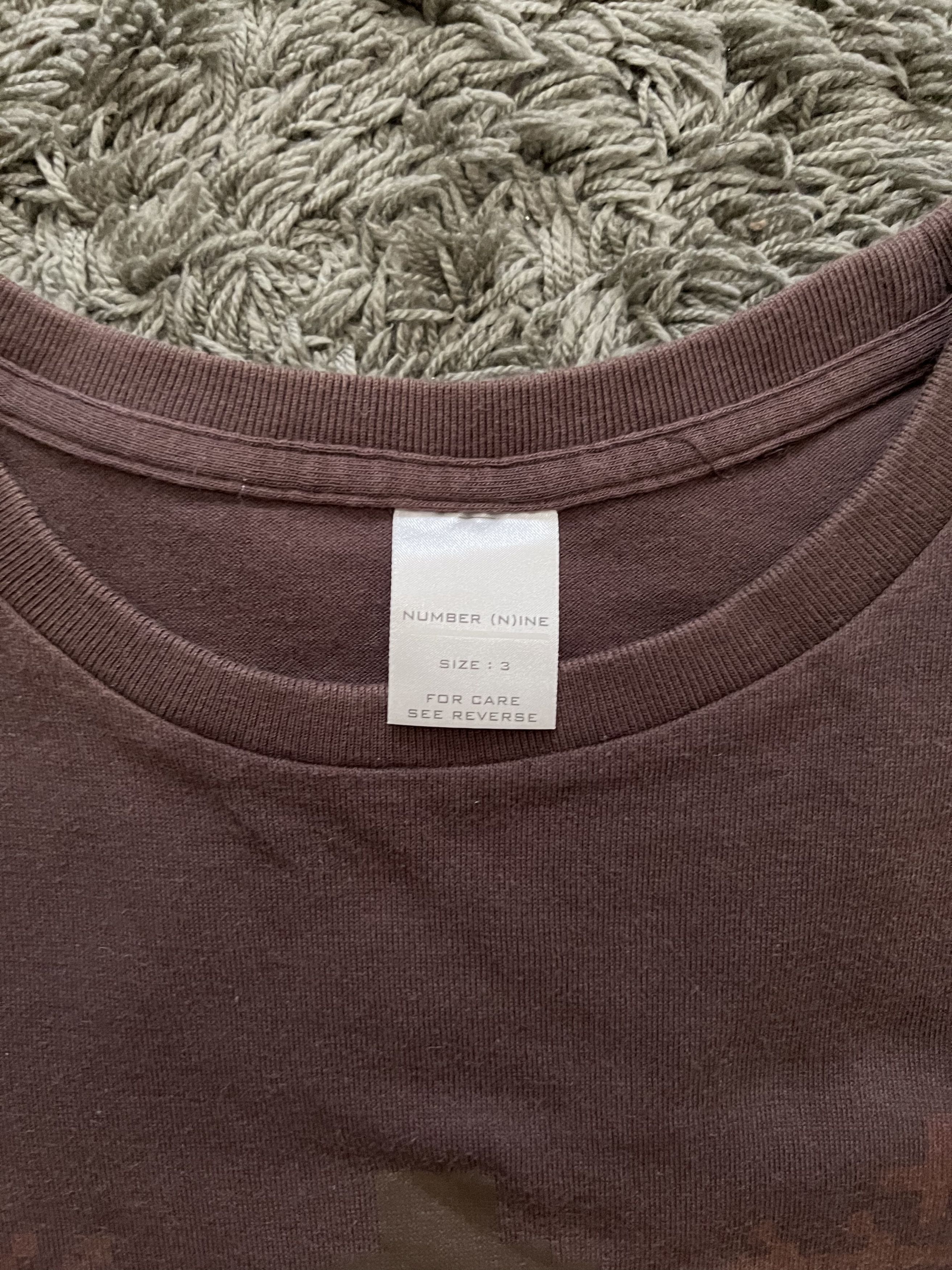 Number (N)ine Number (N)ine Lonely Tree Tshirt 2002 Autumn/Winter Size US L / EU 52-54 / 3 - 2 Thumbnail