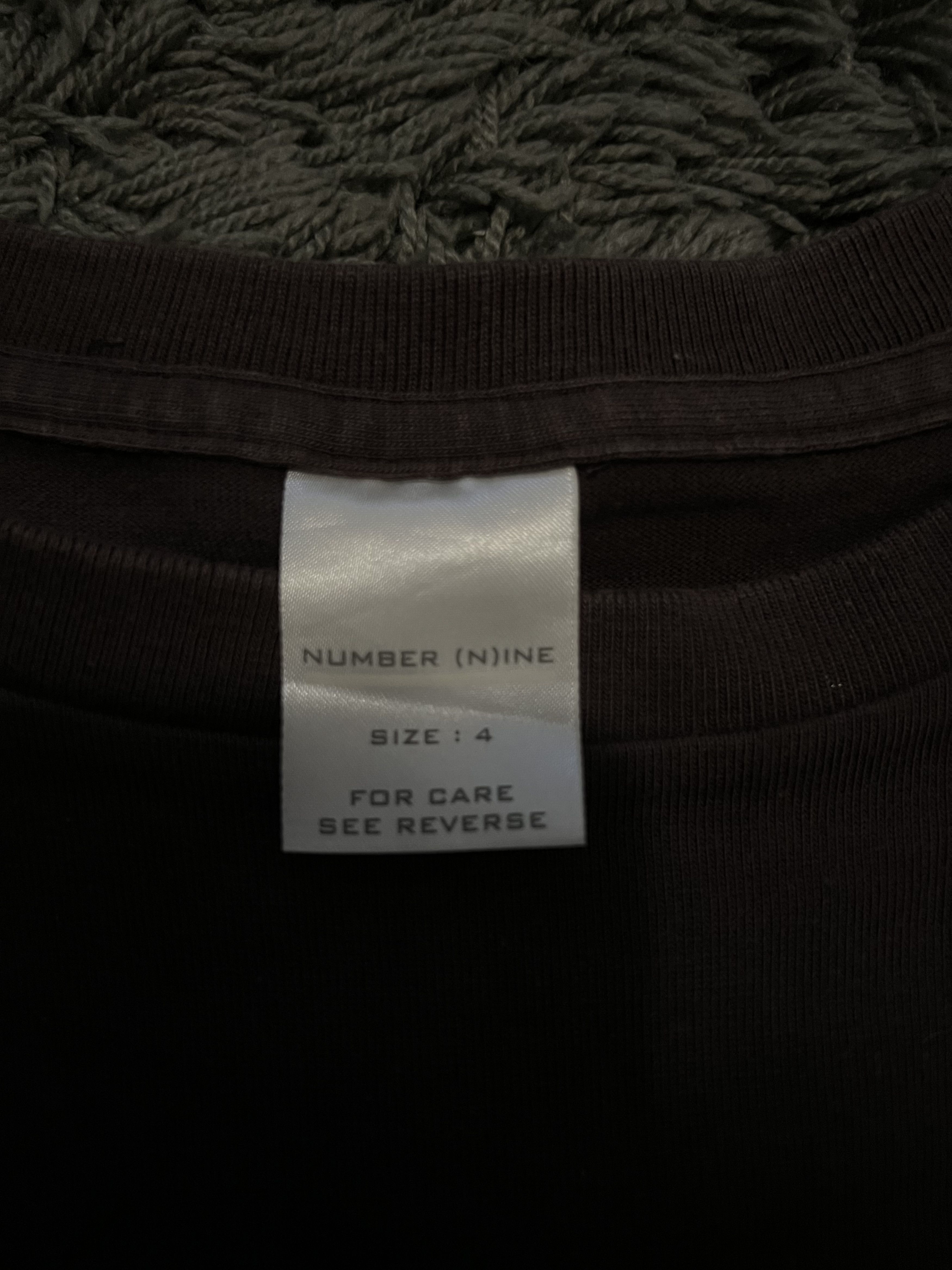 Number (N)ine Number (N)ine Guitar T-Shirt 2002 Autumn/Winter Size 4 Size US XL / EU 56 / 4 - 2 Thumbnail