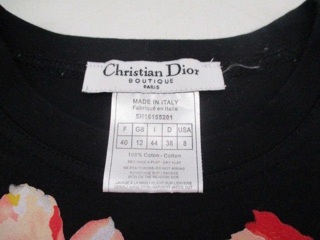 Dior AW2005 DIOR BY JOHN GALLIANO FLOWER Shirt Size M / US 6-8 / IT 42-44 - 2 Thumbnail