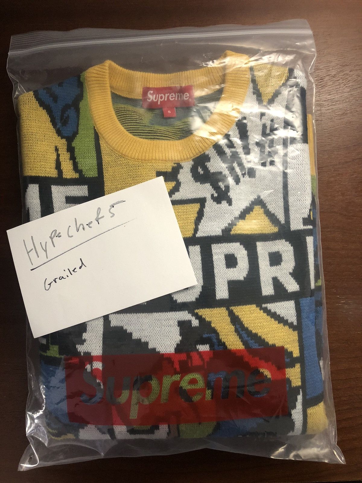 Supreme Cartoon Sweater | Grailed