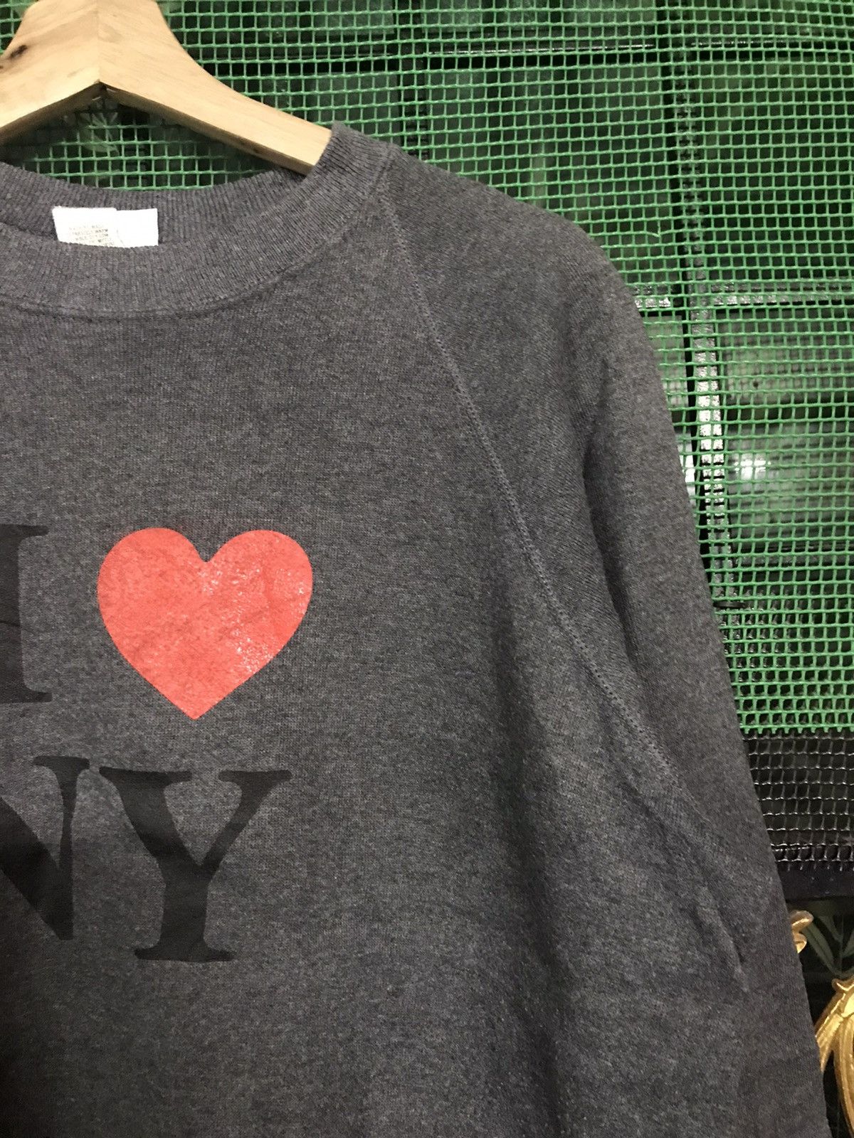Lee I love New York Sweatshirt Crewneck Pullover Size US L / EU 52-54 / 3 - 4 Thumbnail