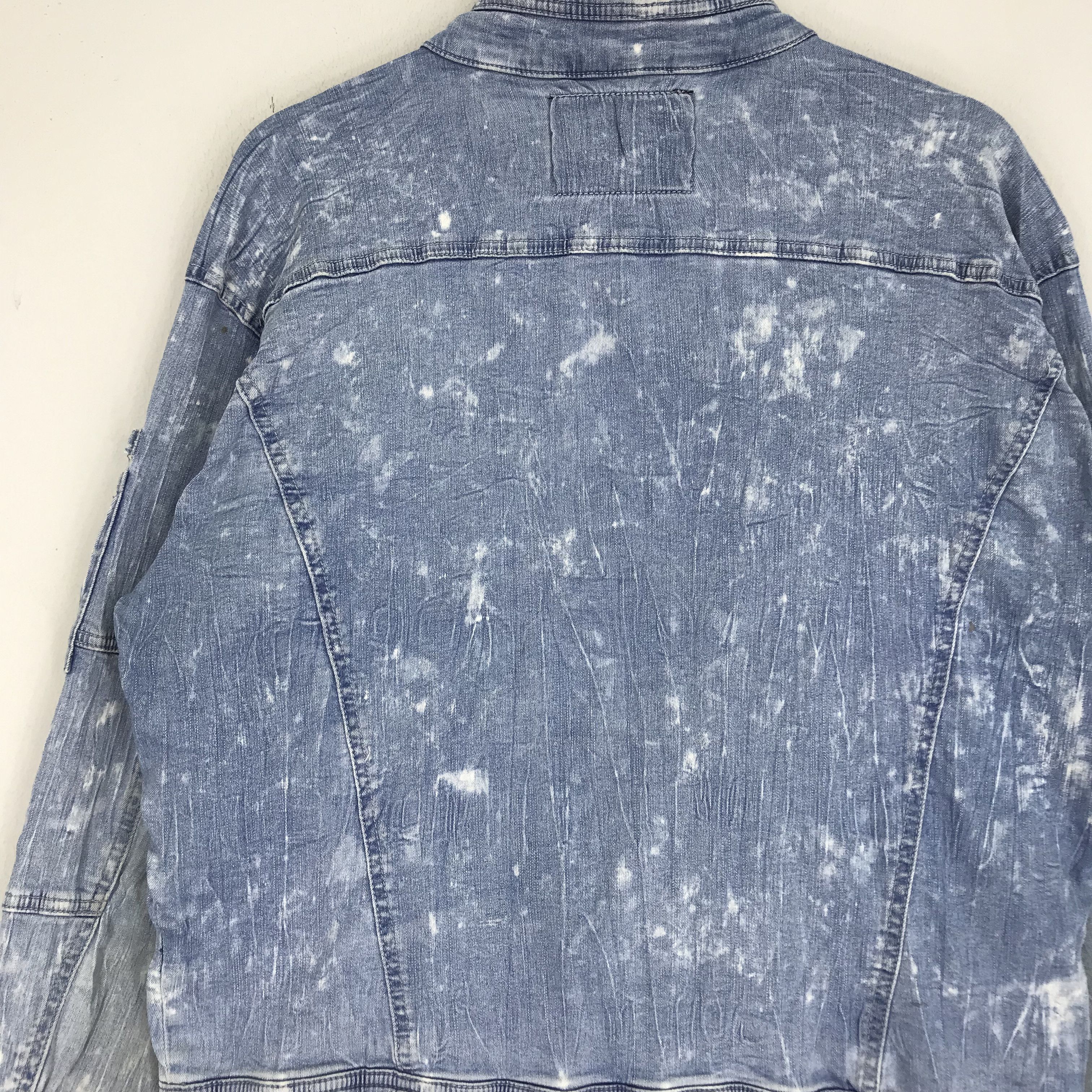 Japanese Brand Japan Brand Glow Kicks Trucker Denim Jacket Size US M / EU 48-50 / 2 - 7 Thumbnail