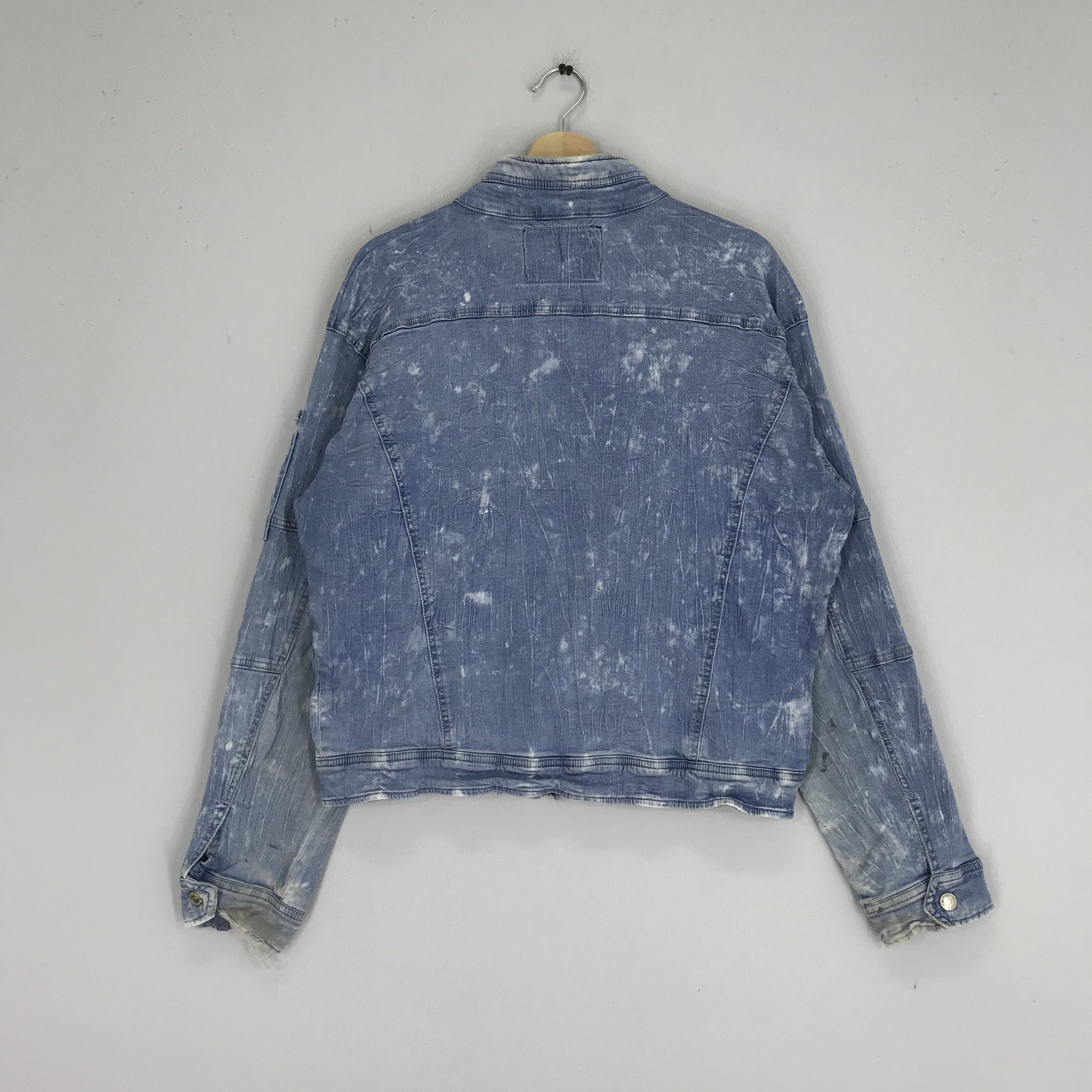 Japanese Brand Japan Brand Glow Kicks Trucker Denim Jacket Size US M / EU 48-50 / 2 - 2 Thumbnail
