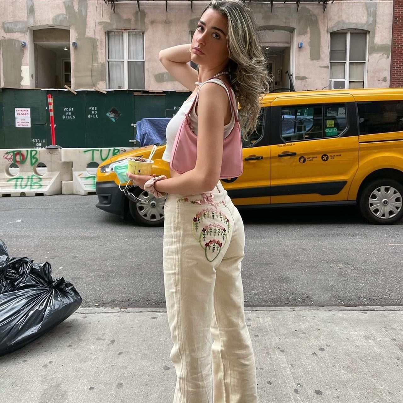 Dior Dior vintage cream pants Size 26" / US 2 / IT 38 - 1 Thumbnail