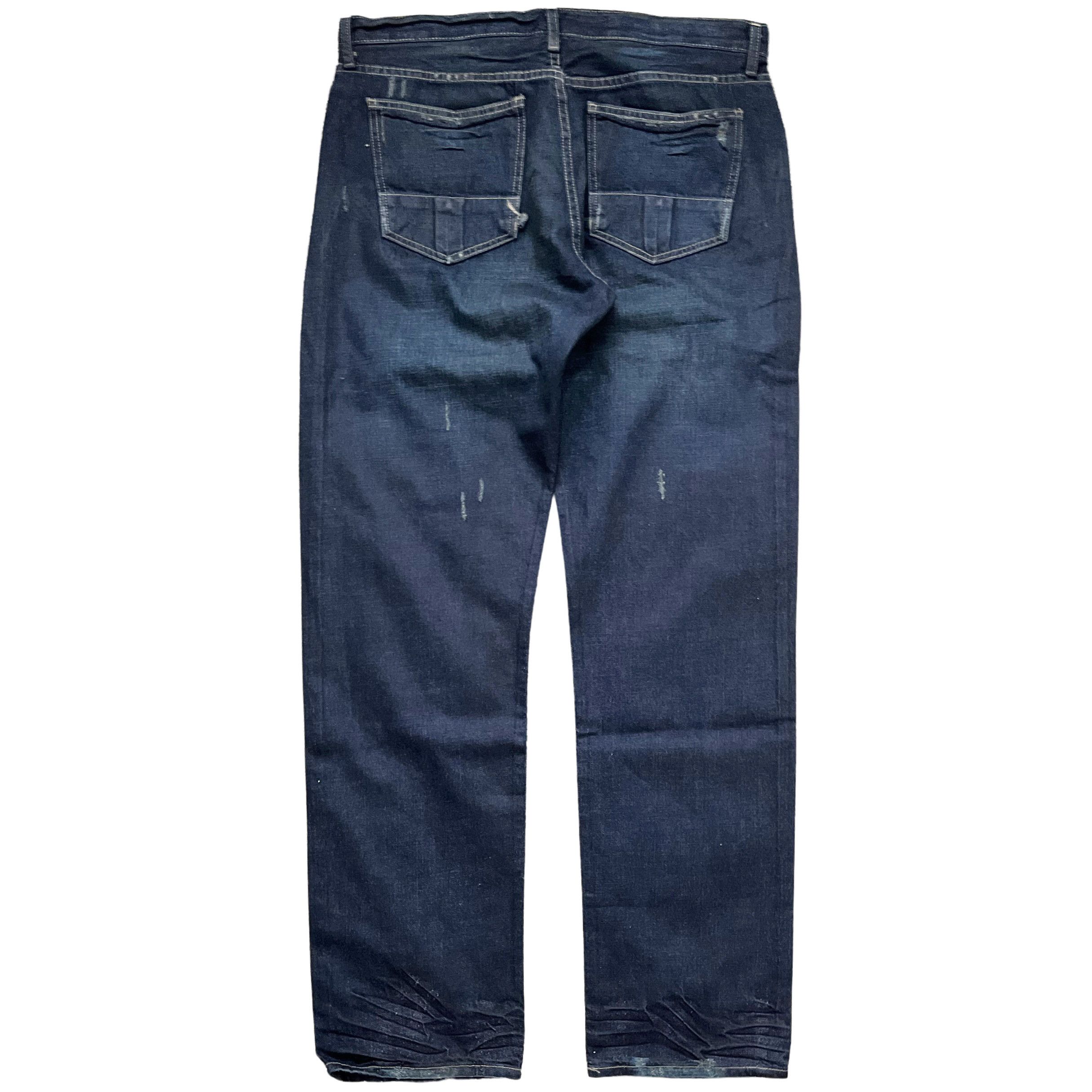 Rick Owens Rick Owens Slab Waxed Dark Rust Blue 2002 Size US 36 / EU 52 - 2 Thumbnail