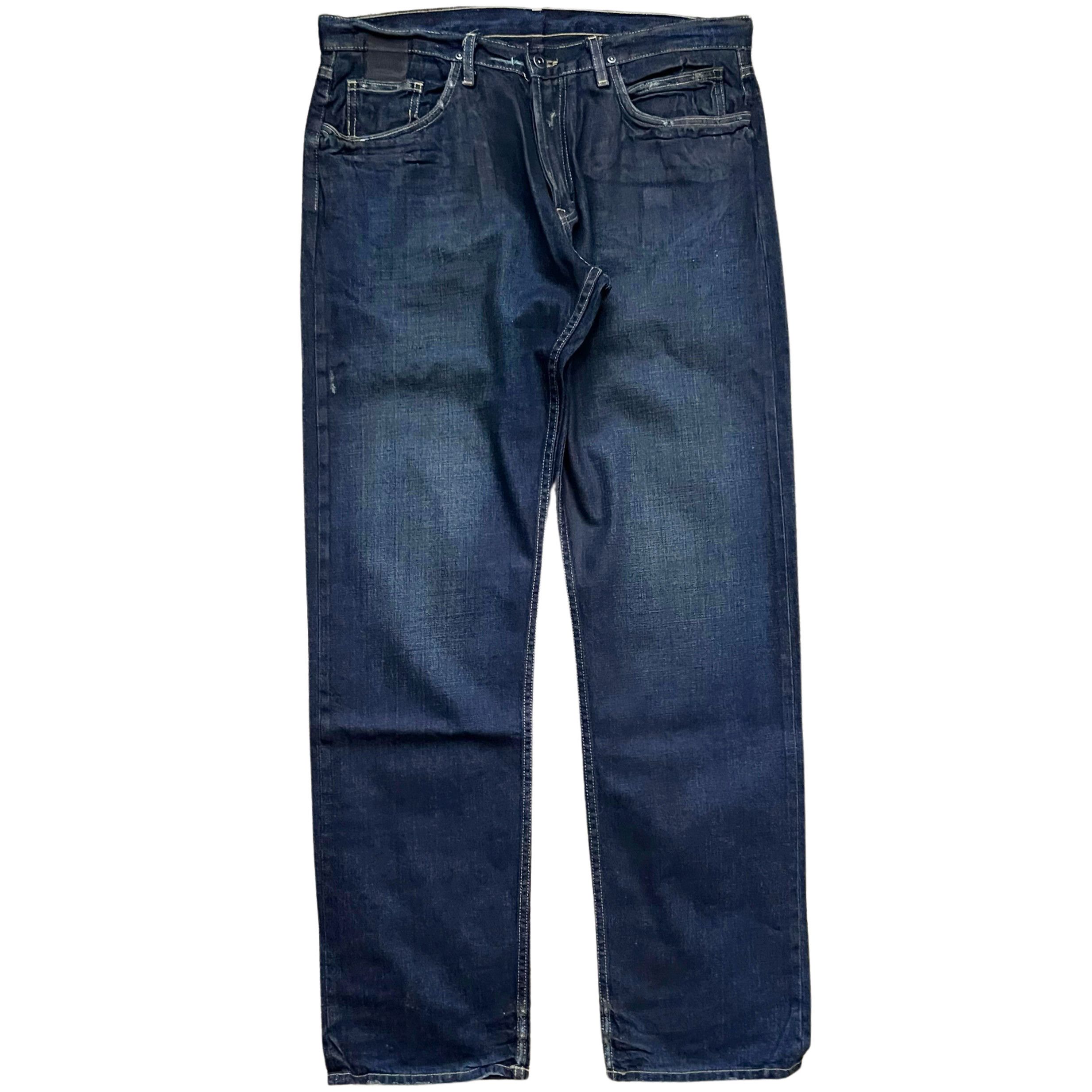 Rick Owens Rick Owens Slab Waxed Dark Rust Blue 2002 Size US 36 / EU 52 - 1 Thumbnail
