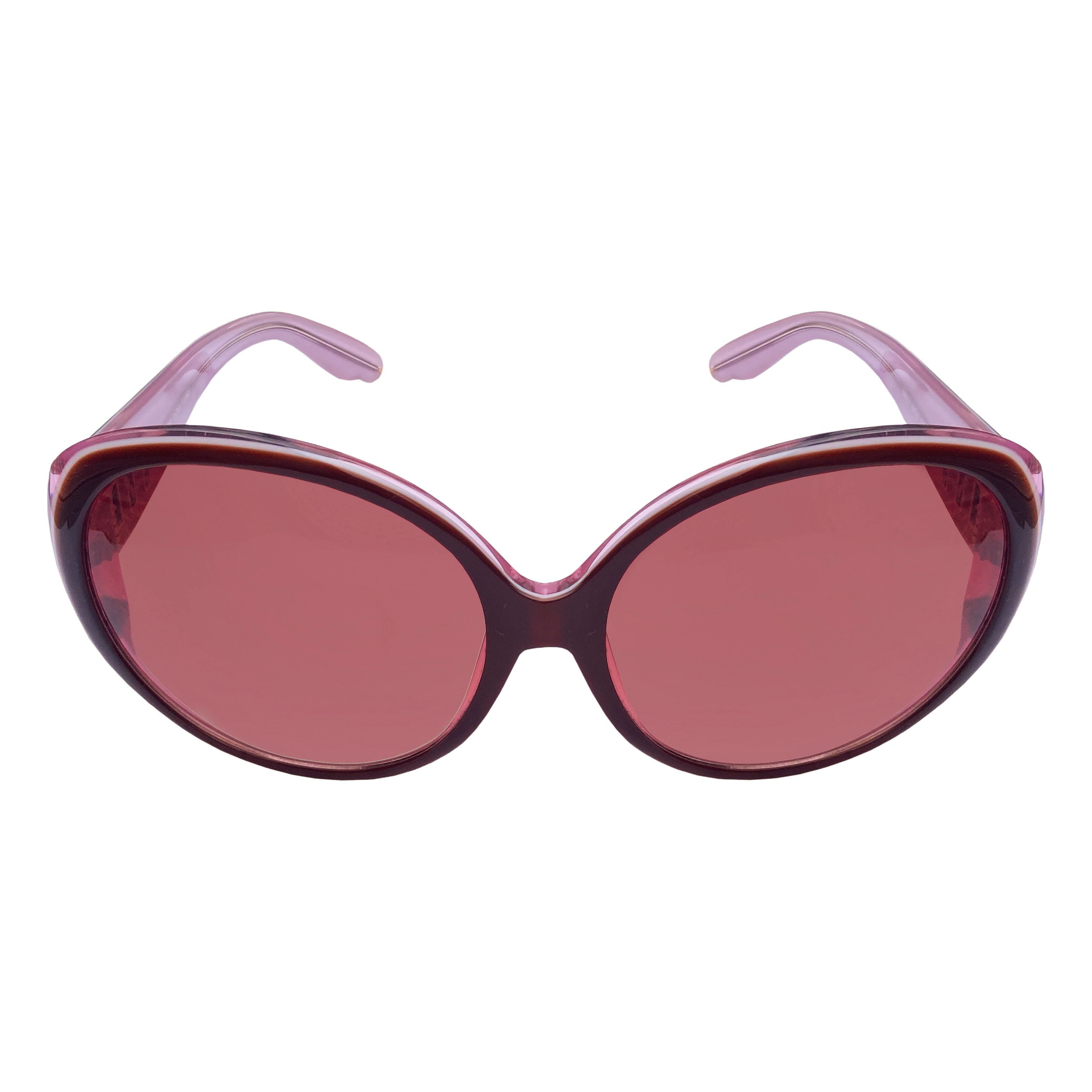 Miu Miu Miu Miu Burgundy Butterfly Sunglasses Size ONE SIZE - 1 Thumbnail
