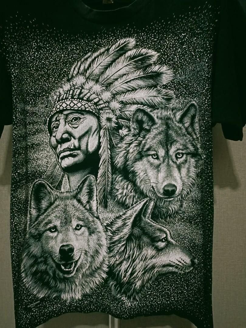 Native × Vintage Vintage native American poster shirt Size US L / EU 52-54 / 3 - 2 Thumbnail