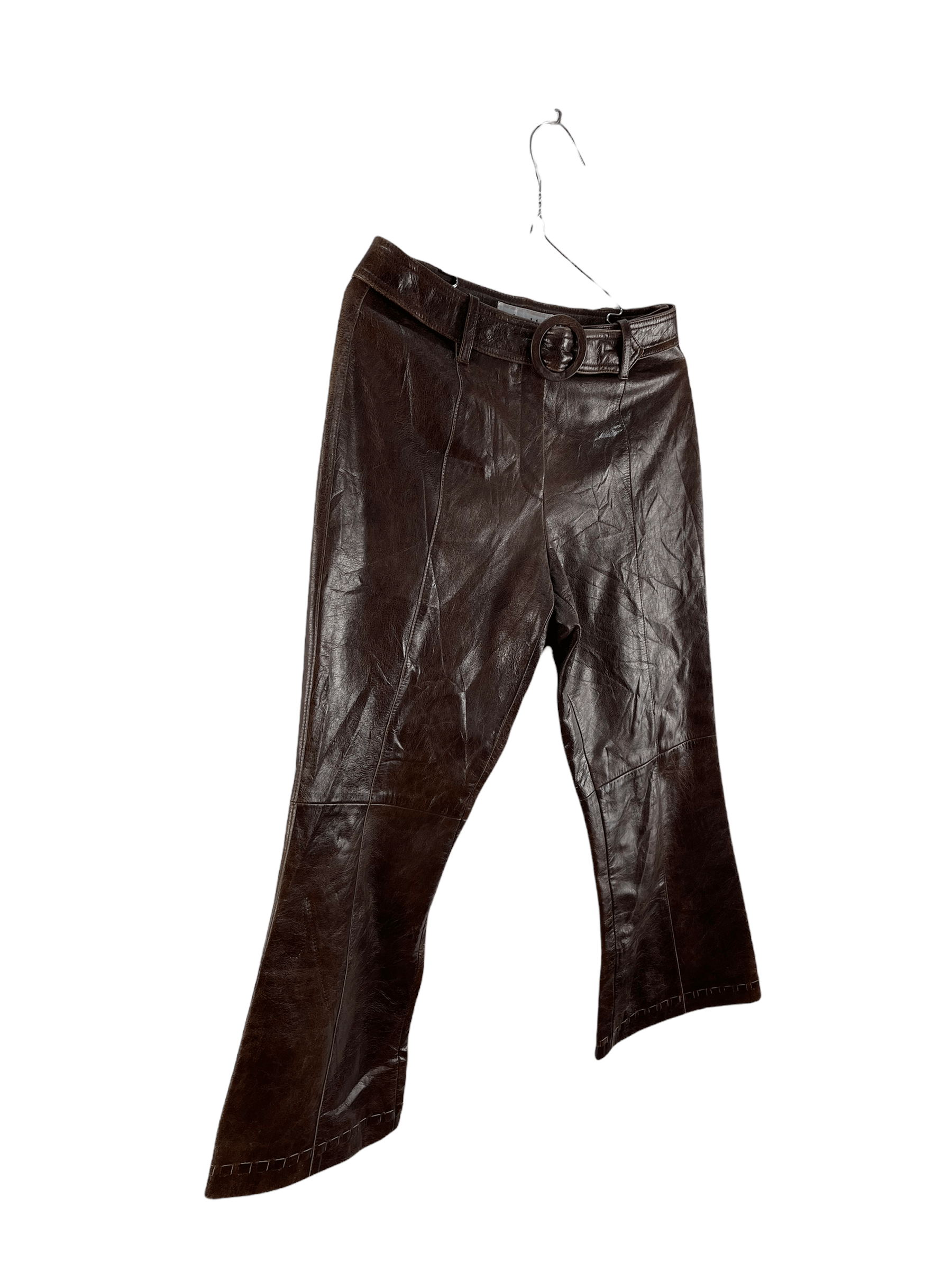 Chloe Miss Chloe Leather Pant Size 27" / US 4 / IT 40 - 3 Thumbnail