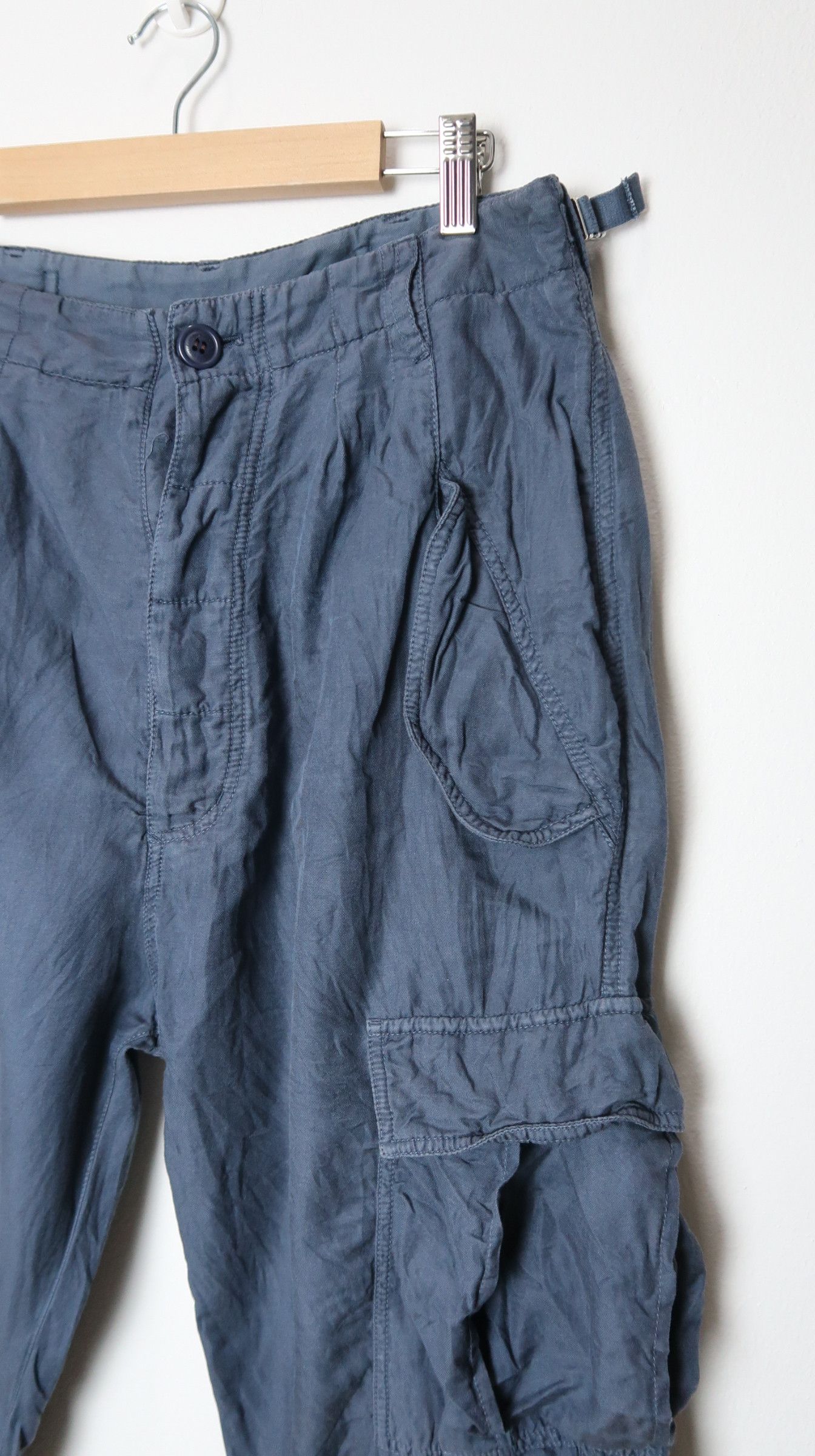 Sunao Kuwahara by Issey Miyake 3rd Qtr Cargo Pants