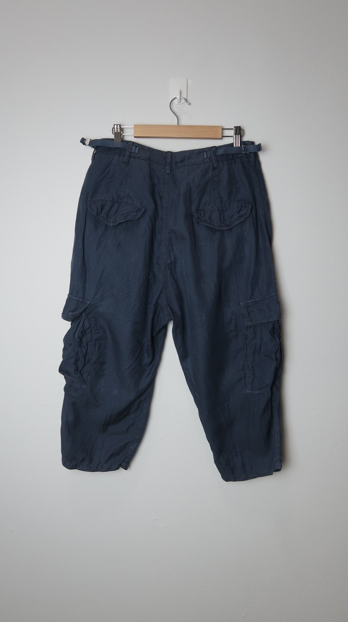 Sunao Kuwahara by Issey Miyake 3rd Qtr Cargo Pants