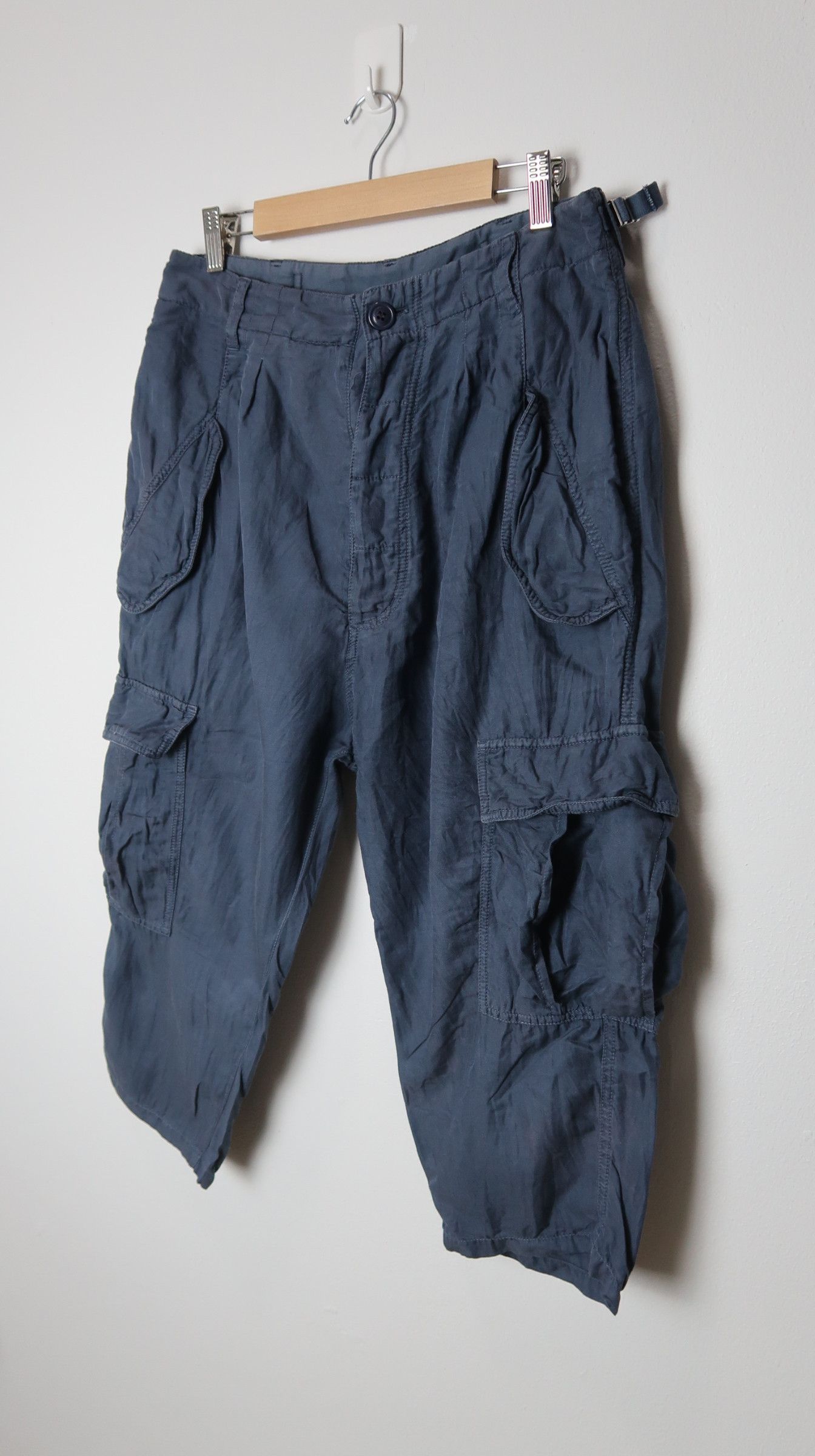 Sunao Kuwahara by Issey Miyake 3rd Qtr Cargo Pants