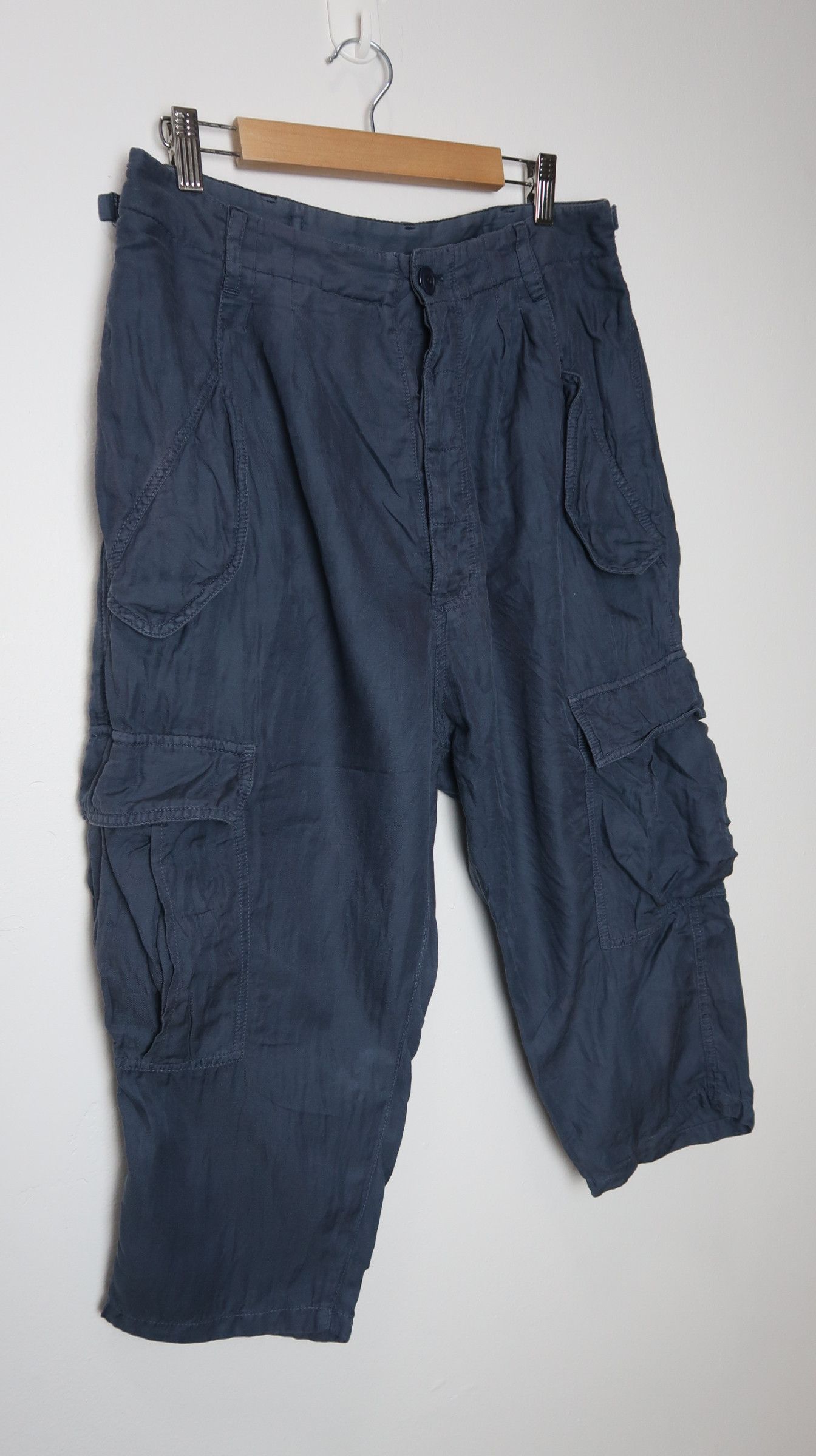 Sunao Kuwahara by Issey Miyake 3rd Qtr Cargo Pants