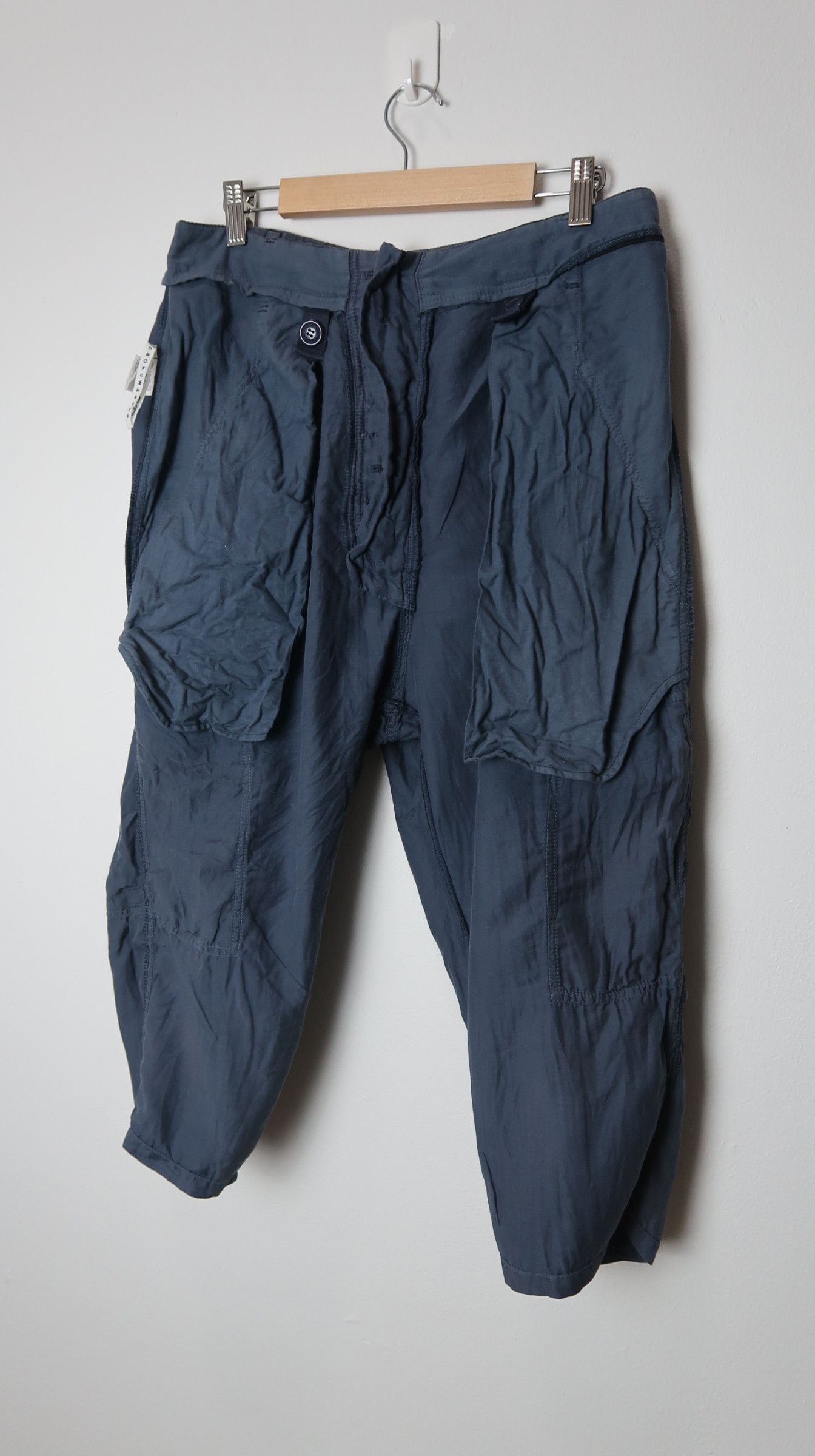 Sunao Kuwahara by Issey Miyake 3rd Qtr Cargo Pants