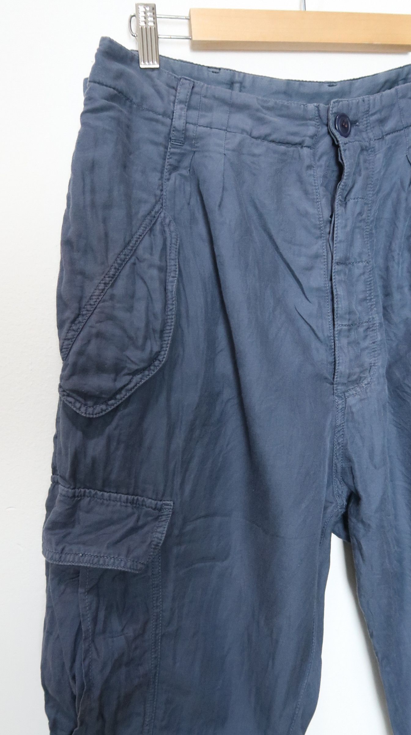 Sunao Kuwahara by Issey Miyake 3rd Qtr Cargo Pants