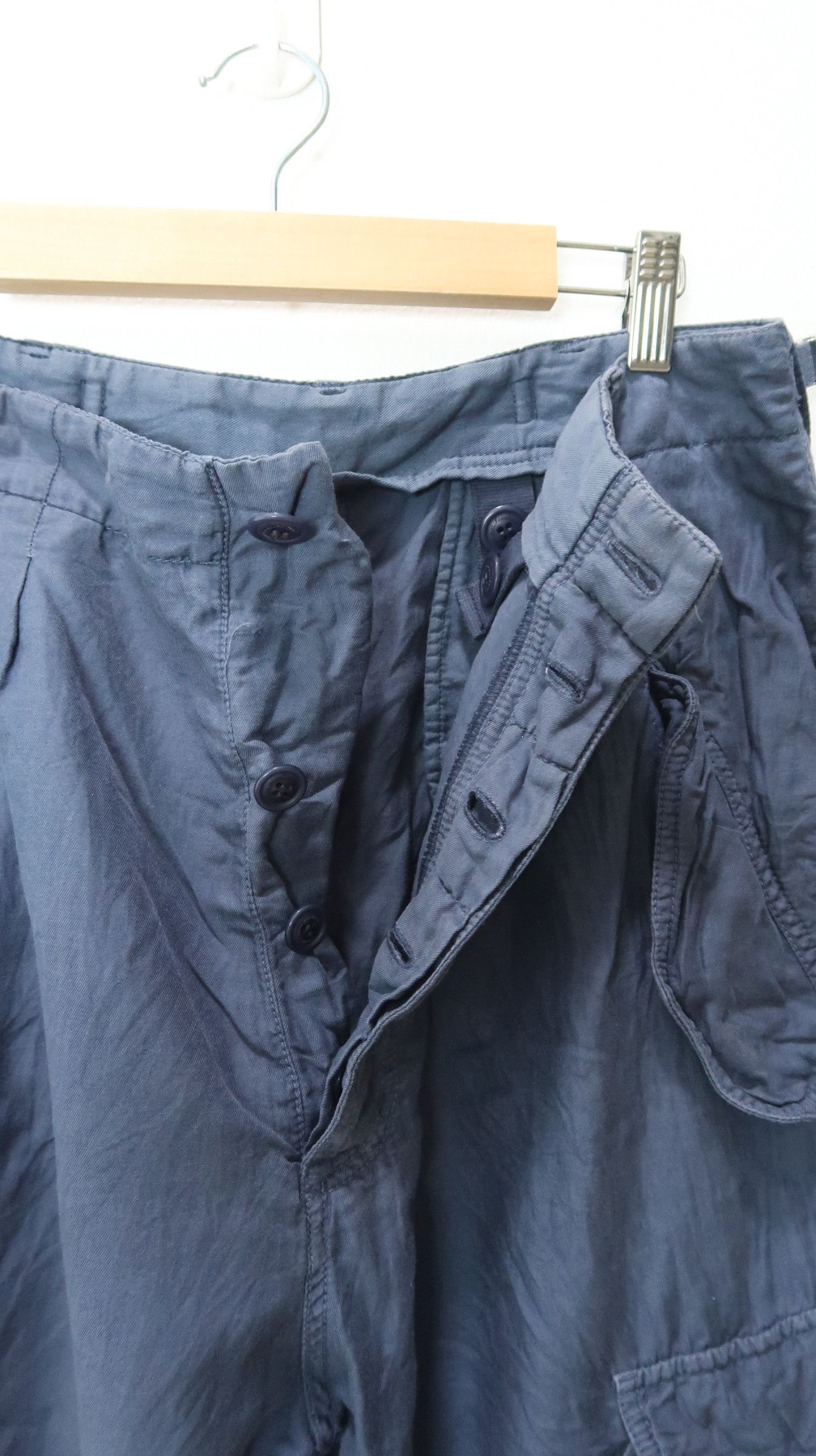 Sunao Kuwahara by Issey Miyake 3rd Qtr Cargo Pants