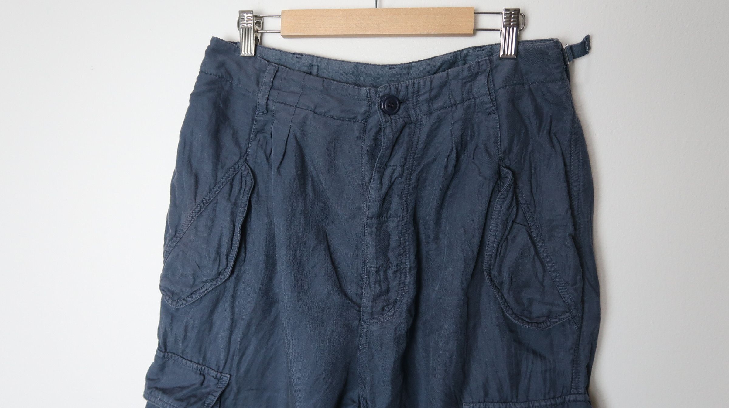 Sunao Kuwahara by Issey Miyake 3rd Qtr Cargo Pants