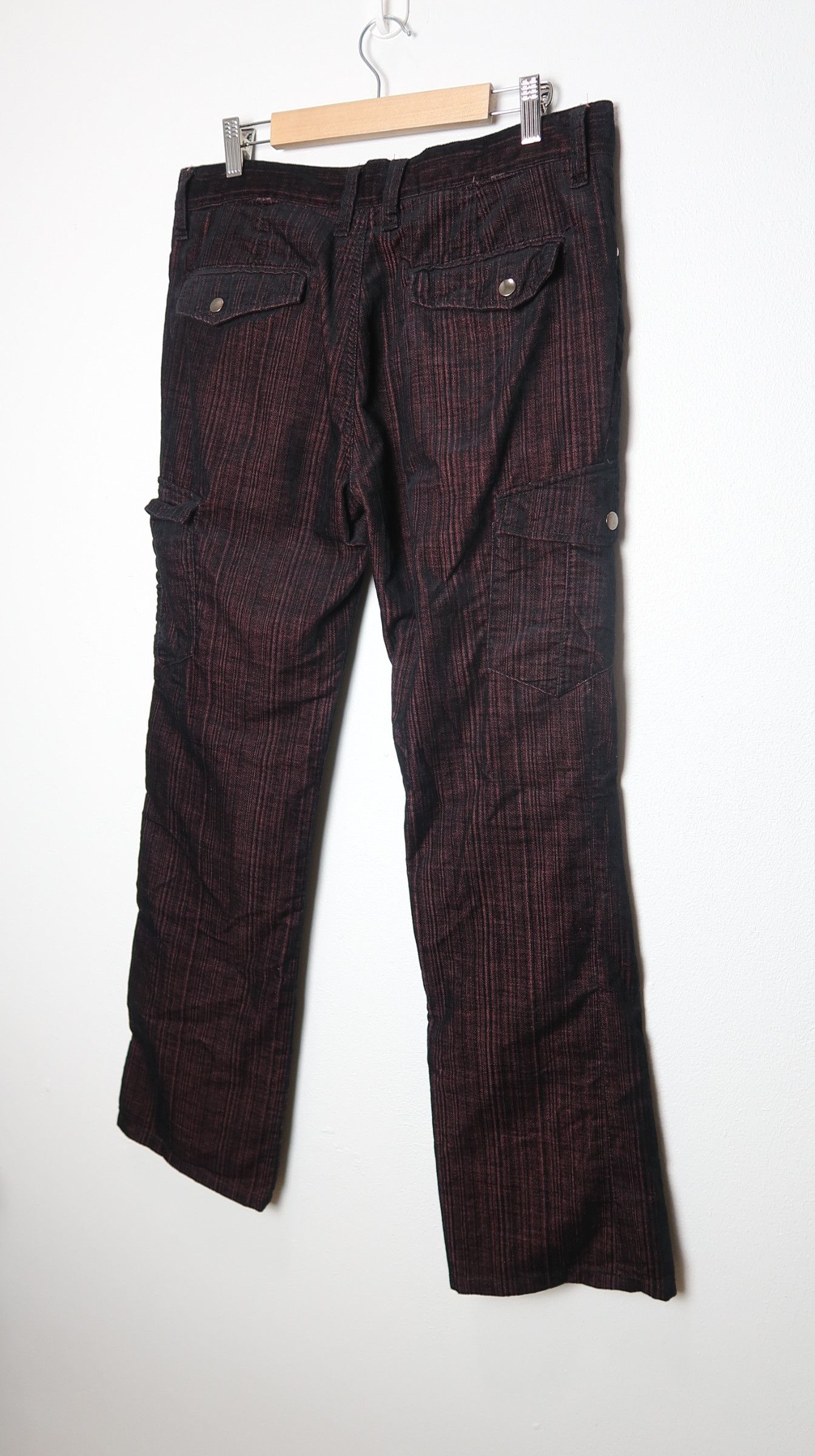 semanticdesign Semanticdesign Minimalist Flared Cuduroy Cargo Pants Size US 33 - 7 Thumbnail