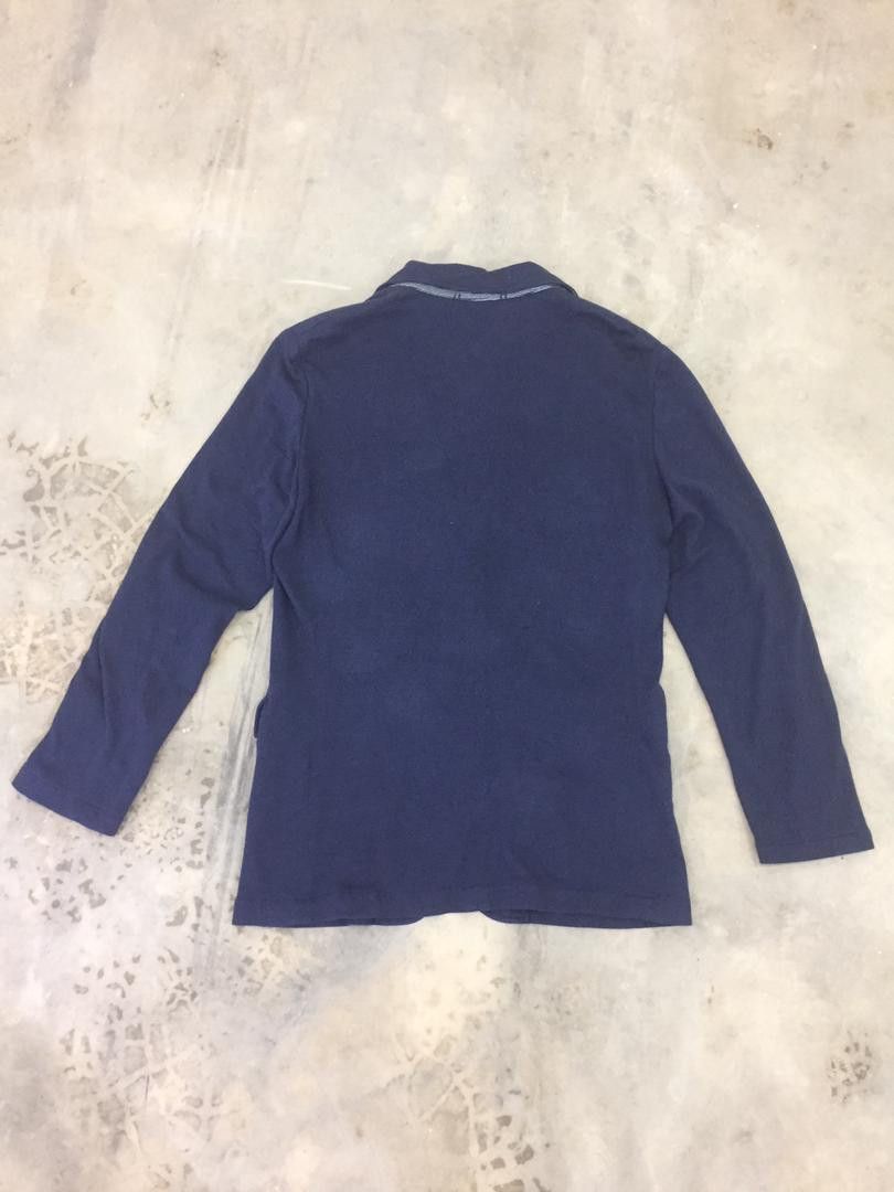 Japanese Brand × Uniqlo Uniqlo Tweed Jacket navy blue Size US S / EU 44-46 / 1 - 15 Thumbnail