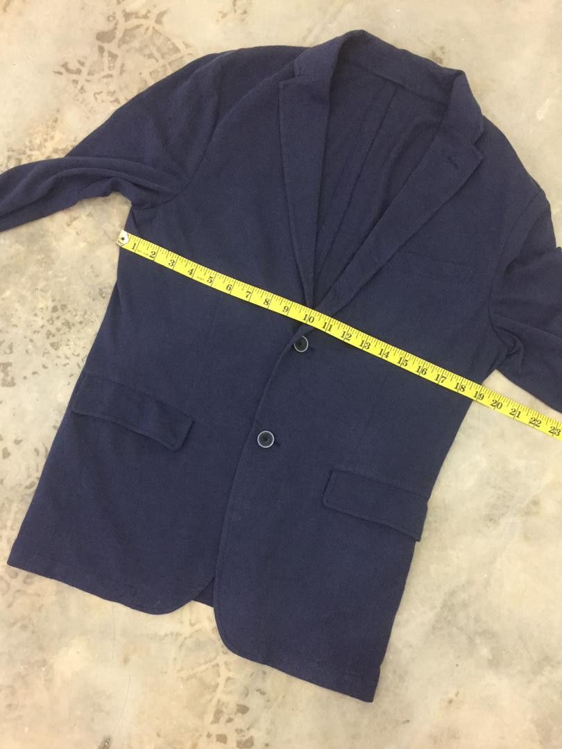 Japanese Brand × Uniqlo Uniqlo Tweed Jacket navy blue Size US S / EU 44-46 / 1 - 16 Thumbnail