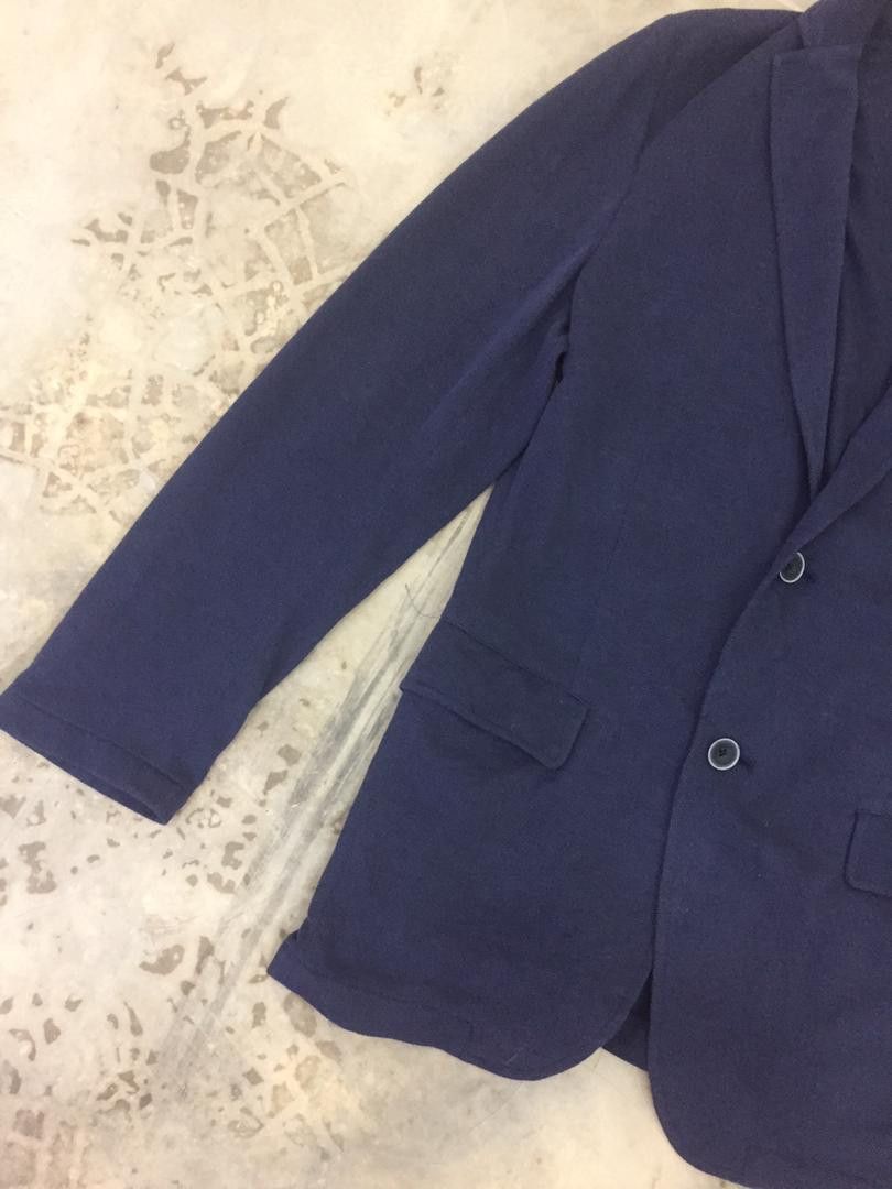 Japanese Brand × Uniqlo Uniqlo Tweed Jacket navy blue Size US S / EU 44-46 / 1 - 4 Thumbnail