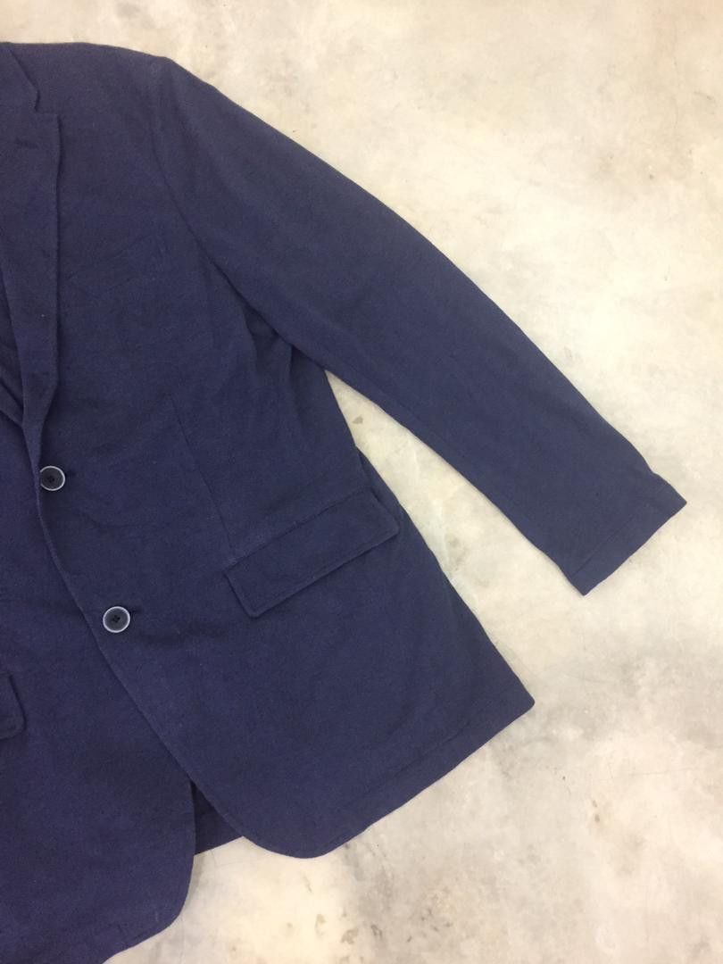 Japanese Brand × Uniqlo Uniqlo Tweed Jacket navy blue Size US S / EU 44-46 / 1 - 3 Thumbnail