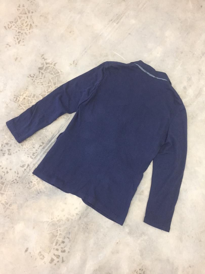 Japanese Brand × Uniqlo Uniqlo Tweed Jacket navy blue Size US S / EU 44-46 / 1 - 14 Thumbnail