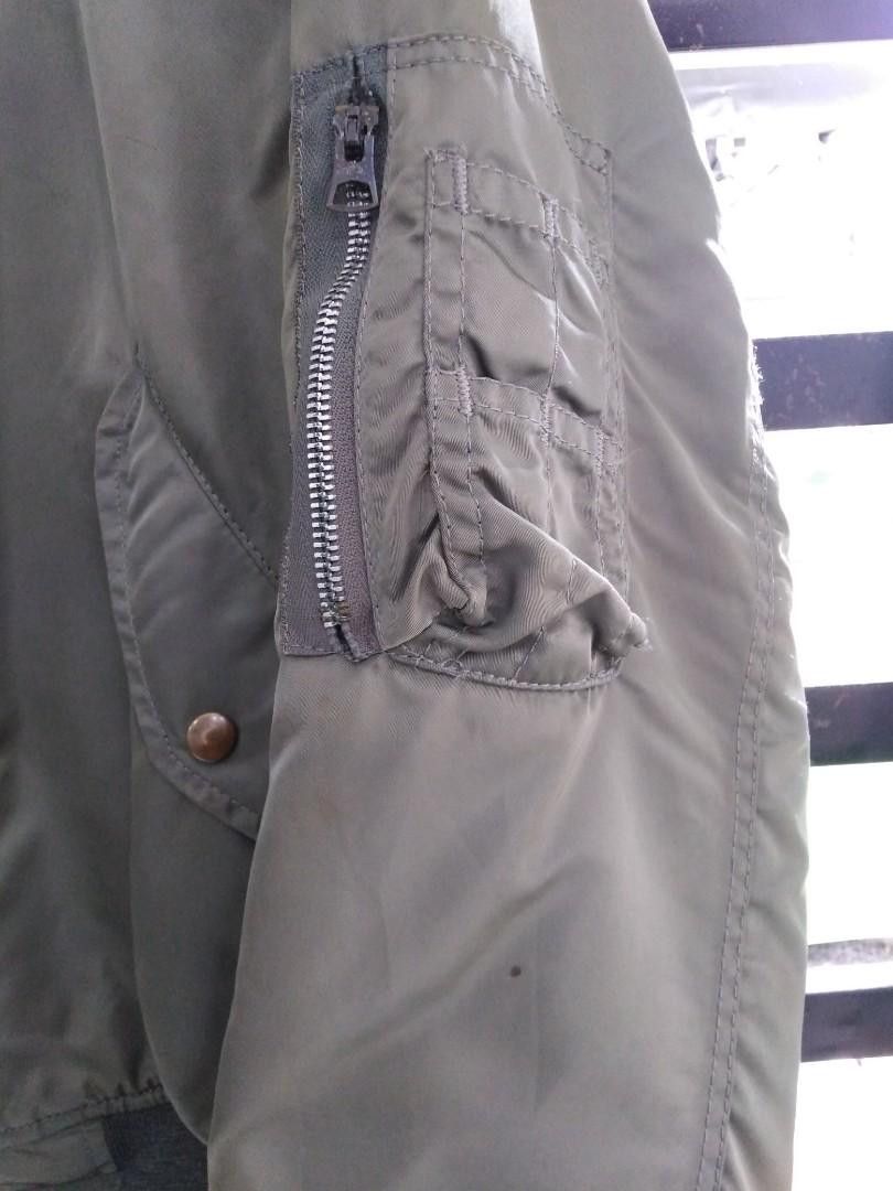 Vintage Vintage MA-1 Usaf Flight Jacket Size US L / EU 52-54 / 3 - 3 Thumbnail
