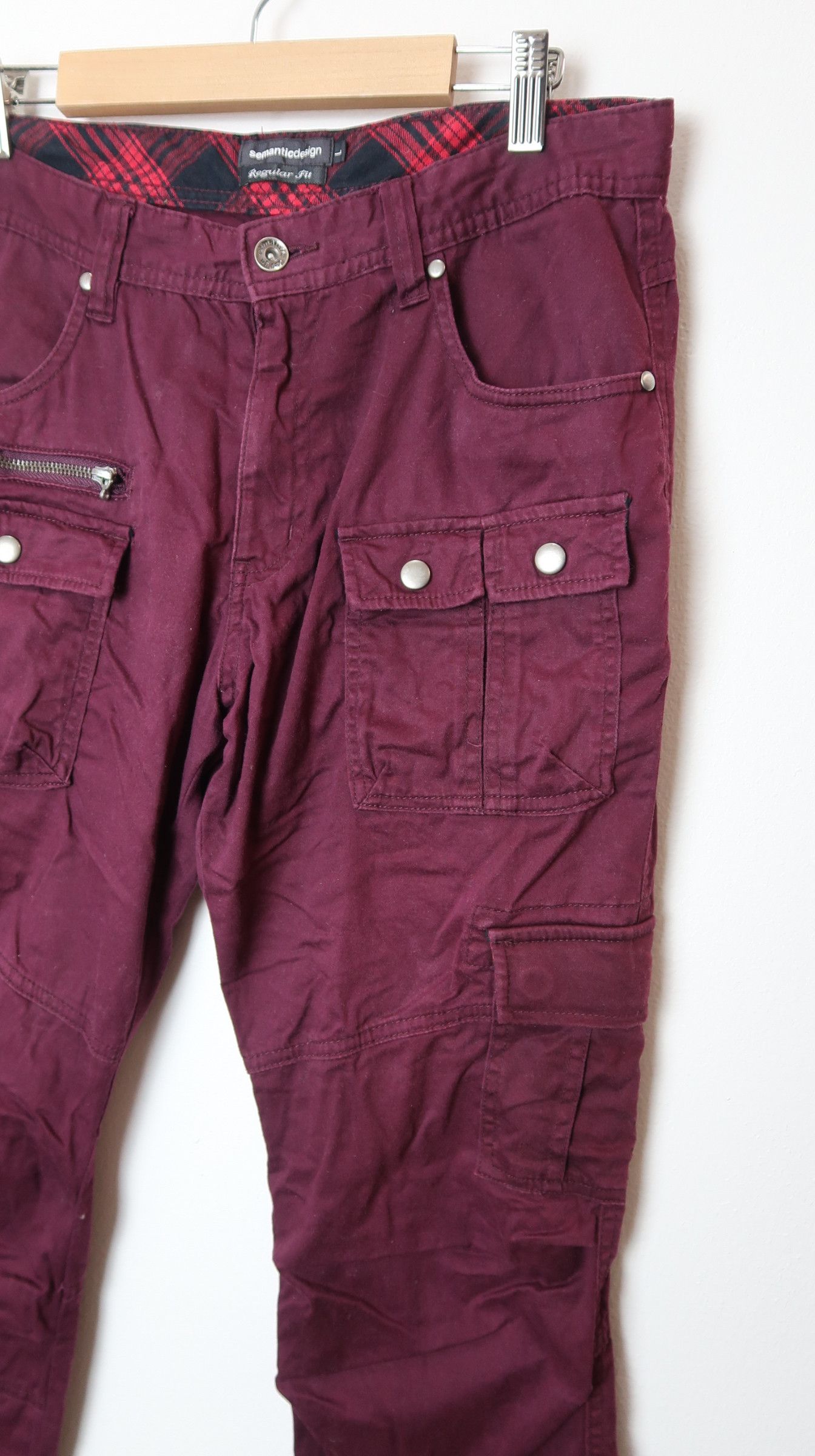 semanticdesign Semantic Design Multipocket Regular Fit Cargo Pants Size US 31 - 5 Thumbnail