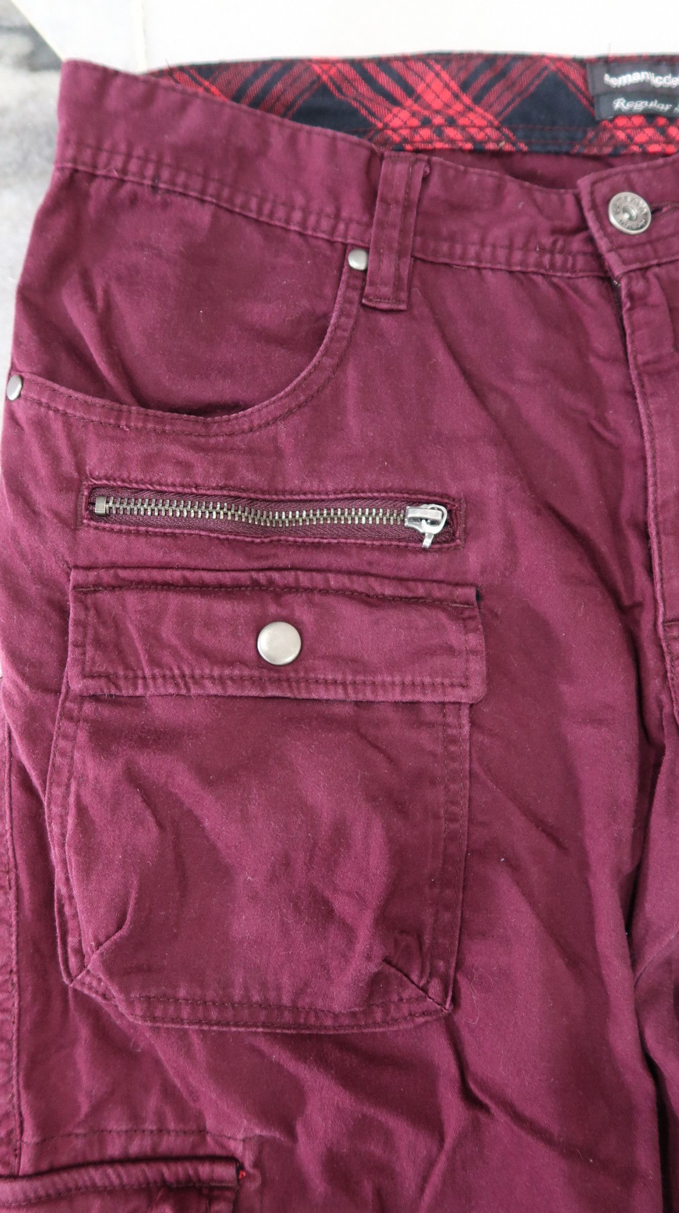 semanticdesign Semantic Design Multipocket Regular Fit Cargo Pants Size US 31 - 20 Thumbnail