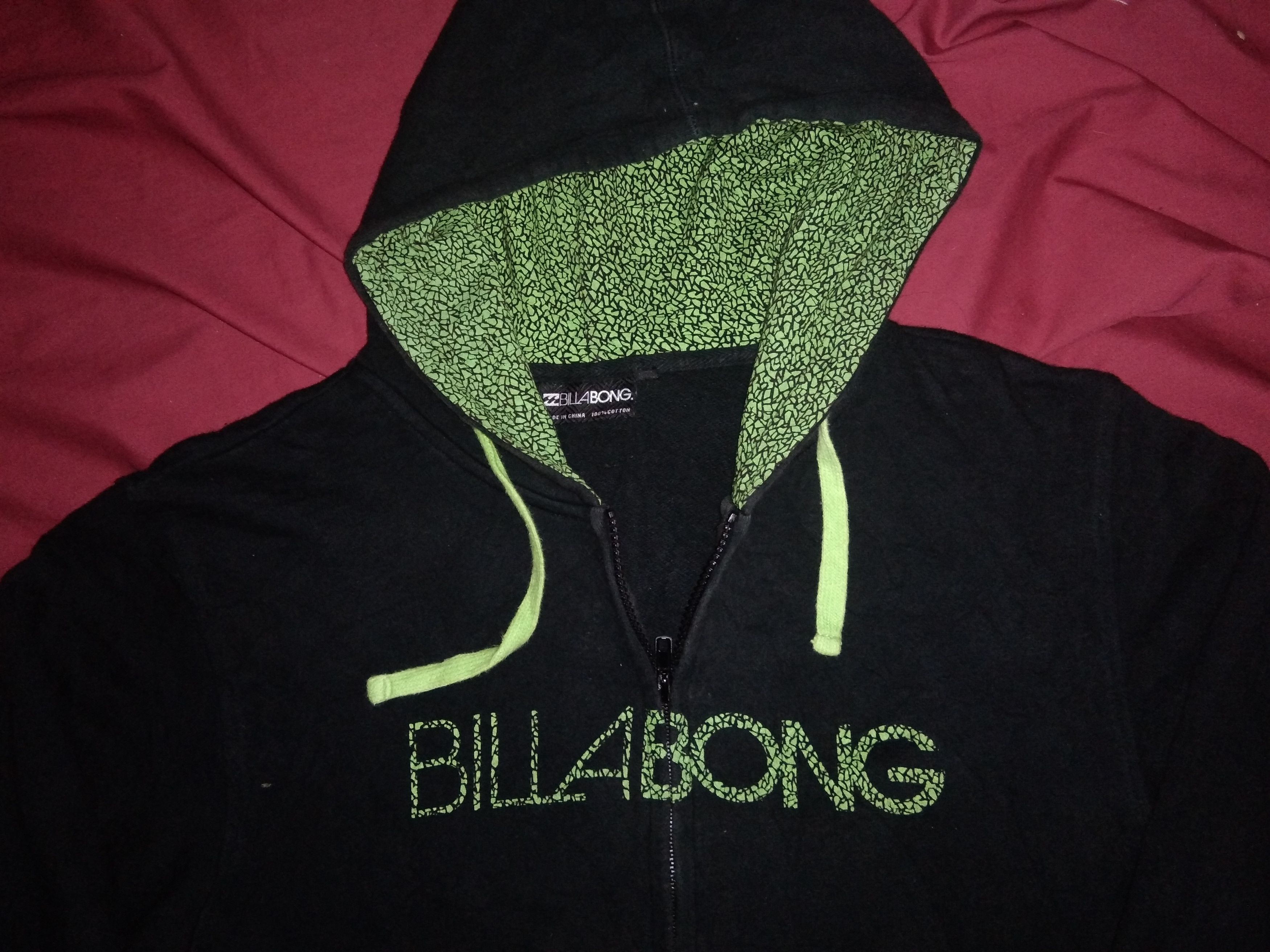 Billabong VTG 2000s Y2K Billabong hoodie surf skate streetwear Size M / US 6-8 / IT 42-44 - 1 Thumbnail