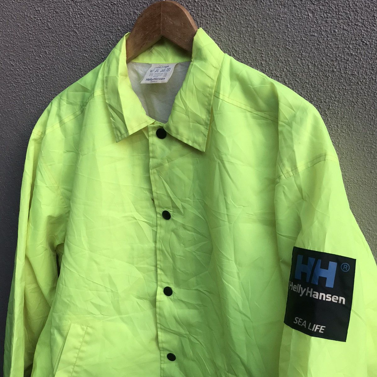 Helly Hansen Vintage 90s HELLY HANSEN sealife outdoor gear sailing jacket Size US XL / EU 56 / 4 - 3 Thumbnail
