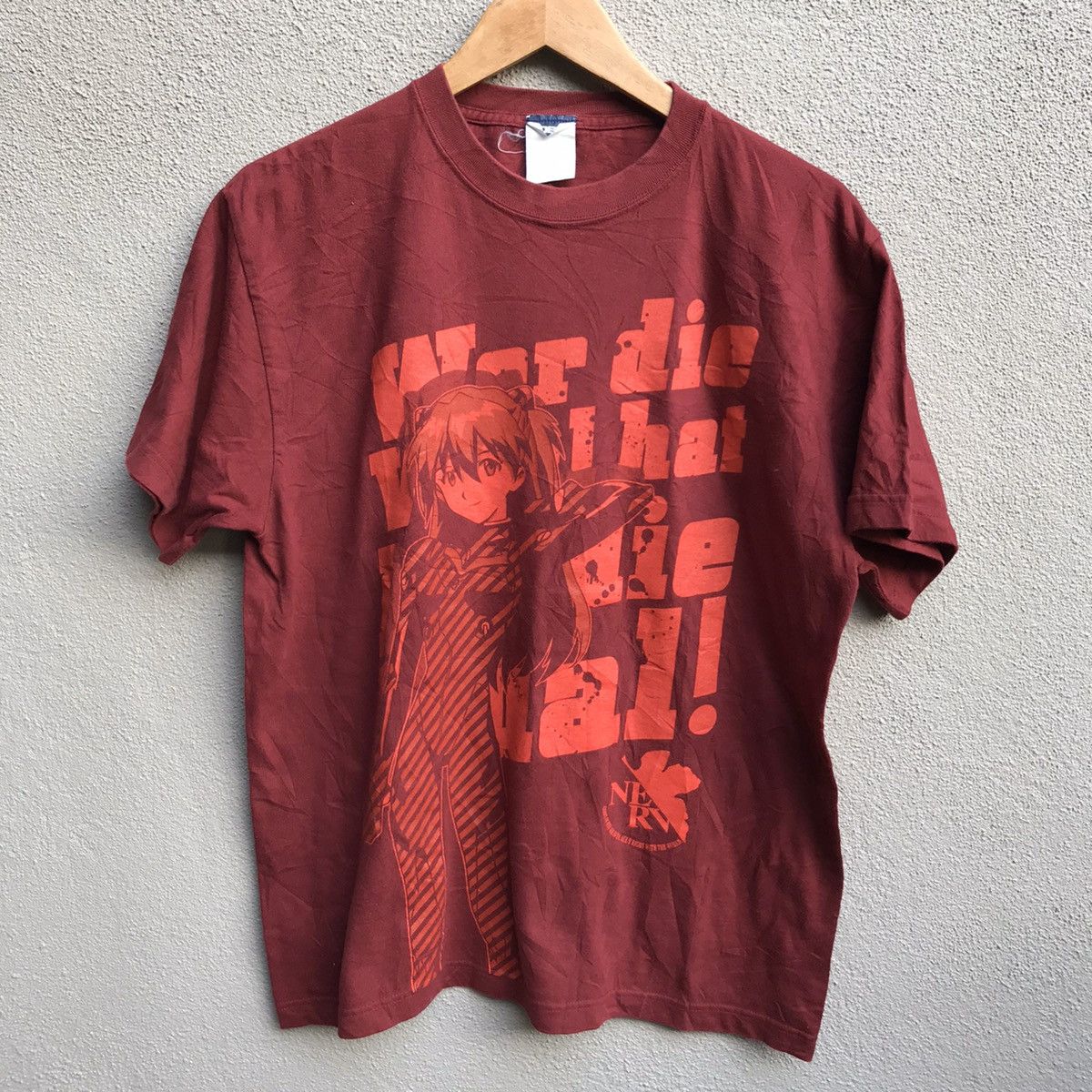 Anime NEON GENESIS Evangelion anime nerv Size US M / EU 48-50 / 2 - 2 Thumbnail