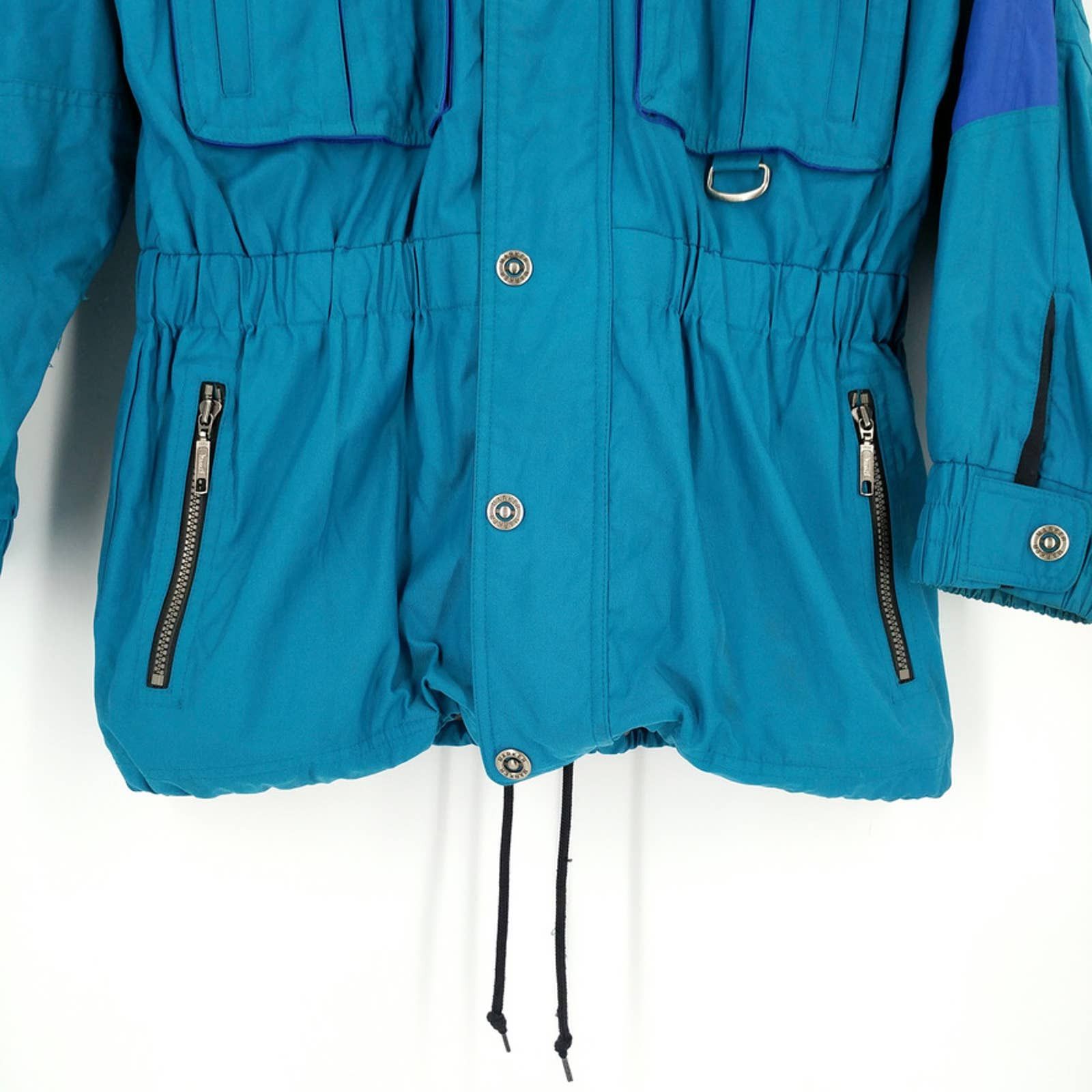 Vintage Marker Colorblock 80s Ski Snow Parka Utility Jacket