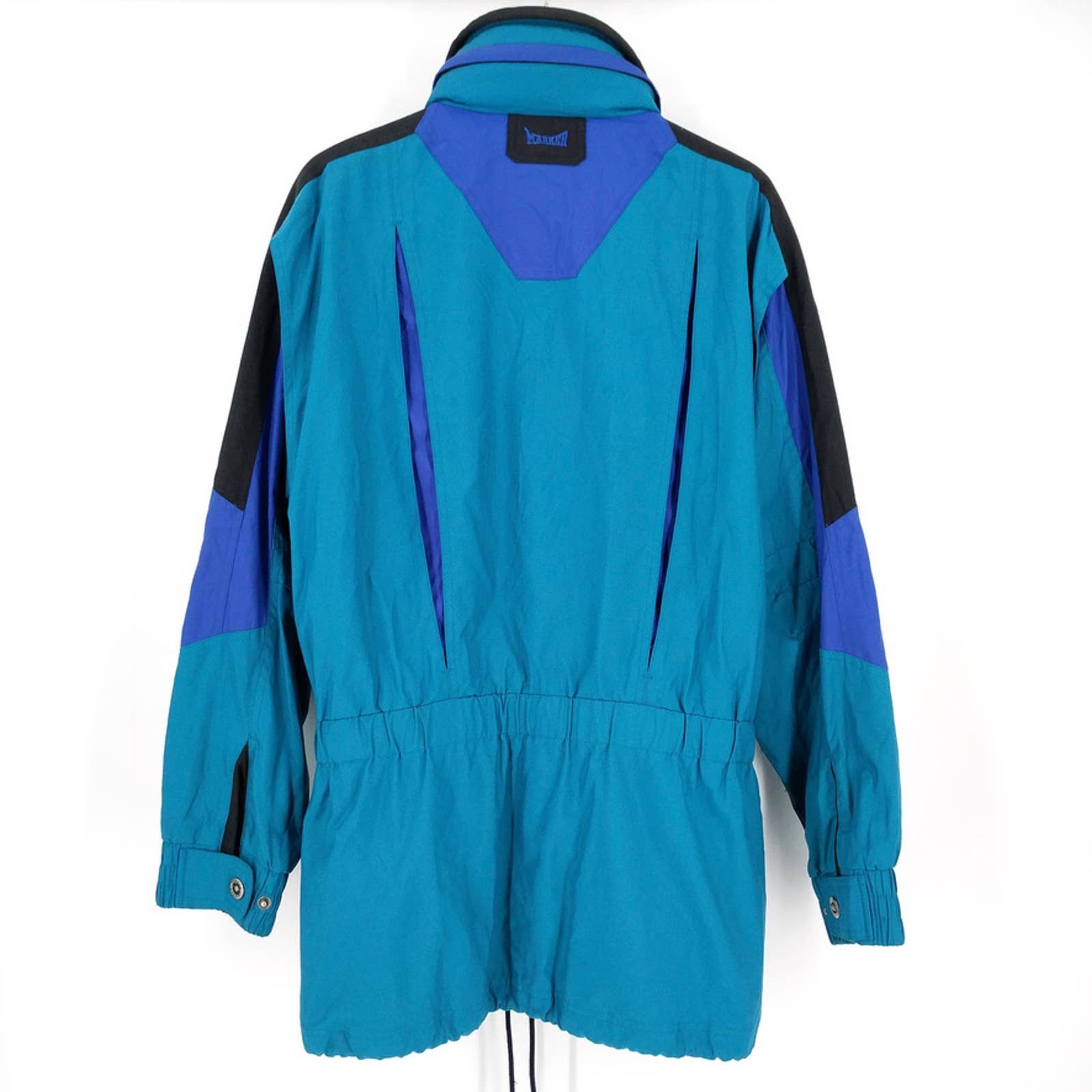 Vintage Marker Colorblock 80s Ski Snow Parka Utility Jacket
