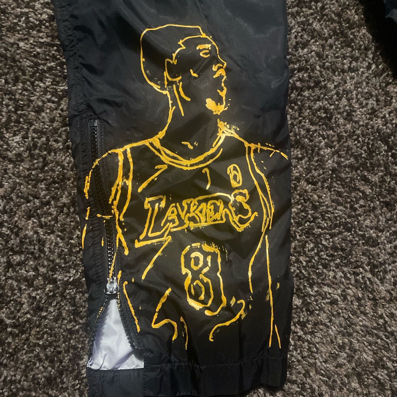 Nike Custom Kobe x Jordan Vintage Nike Track Pants Size US 32 / EU 48 - 3 Thumbnail