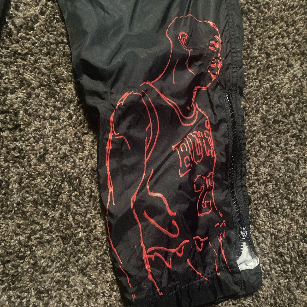 Nike Custom Kobe x Jordan Vintage Nike Track Pants Size US 32 / EU 48 - 4 Thumbnail