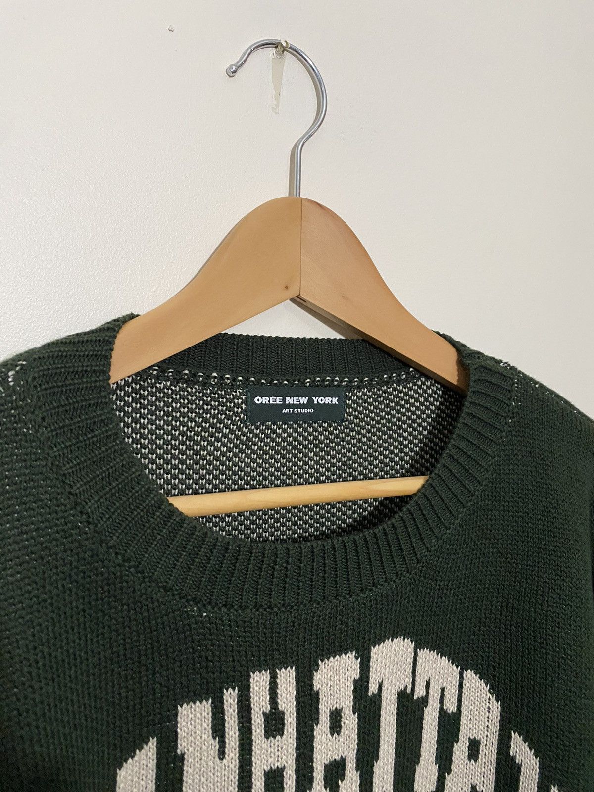 Oree New York Manhattan Art Studio Knit Sweater Green Size US S / EU 44-46 / 1 - 4 Thumbnail