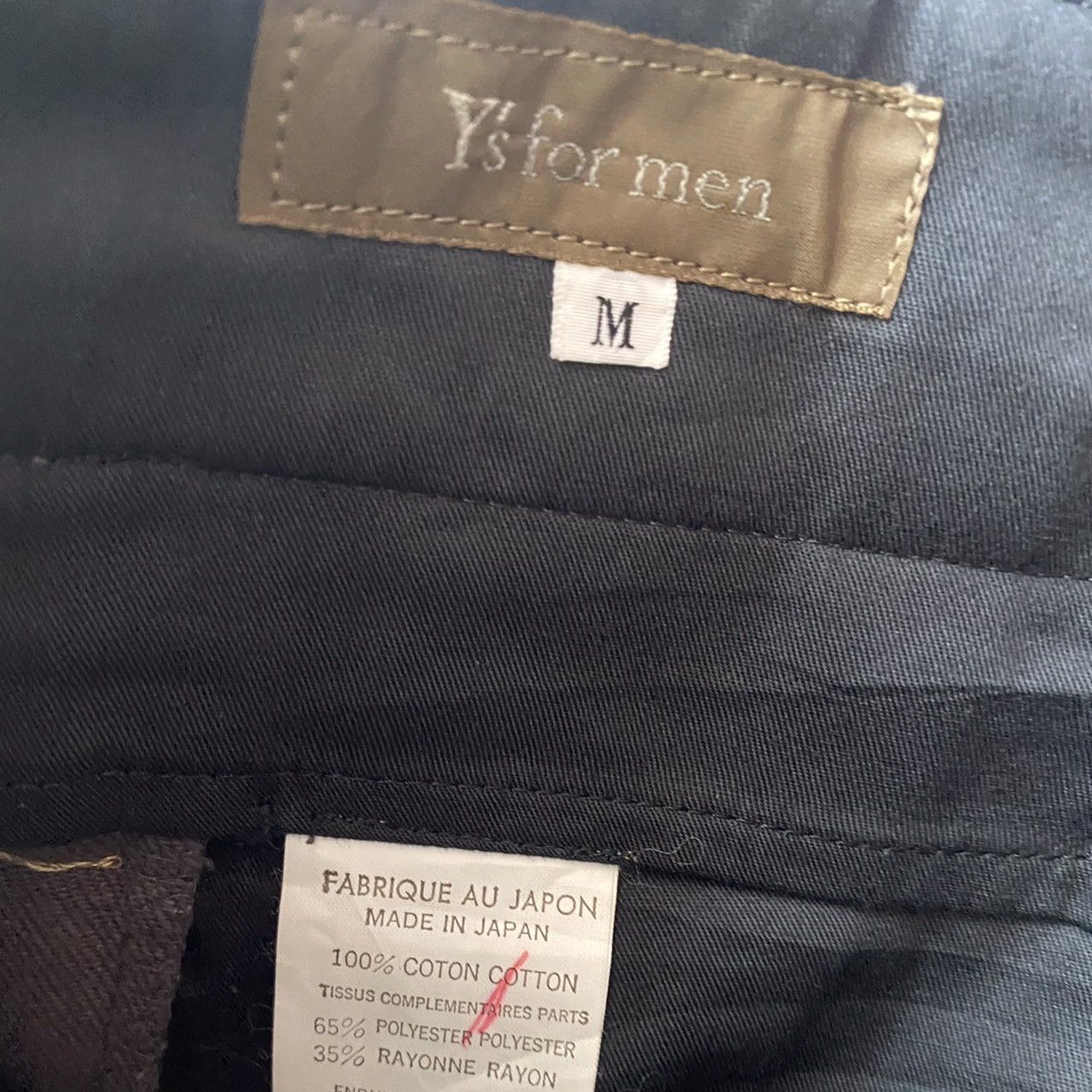 Yohji Yamamoto Vintage Y’s Side Trim Pants Size US 31 - 6 Thumbnail