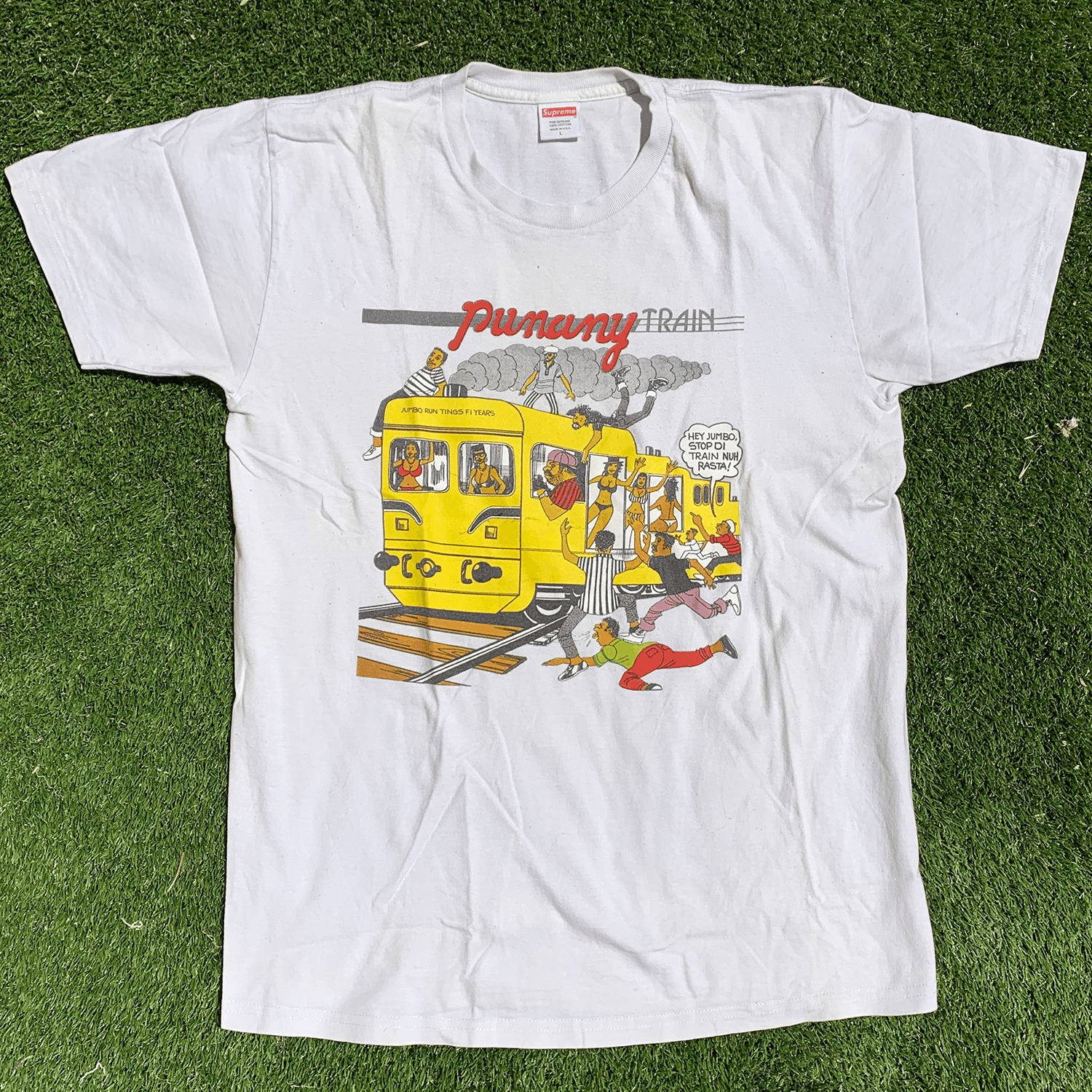 Supreme Wilfred Limonius Punany Train Tee | Grailed