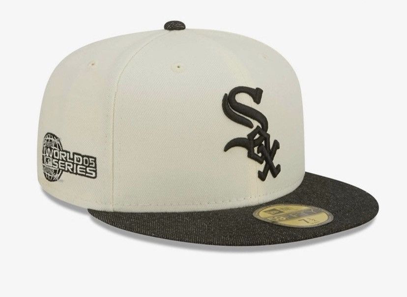 Pro Image White Sox Jean 2tone Two tone chrome Sz: 7 1/8
