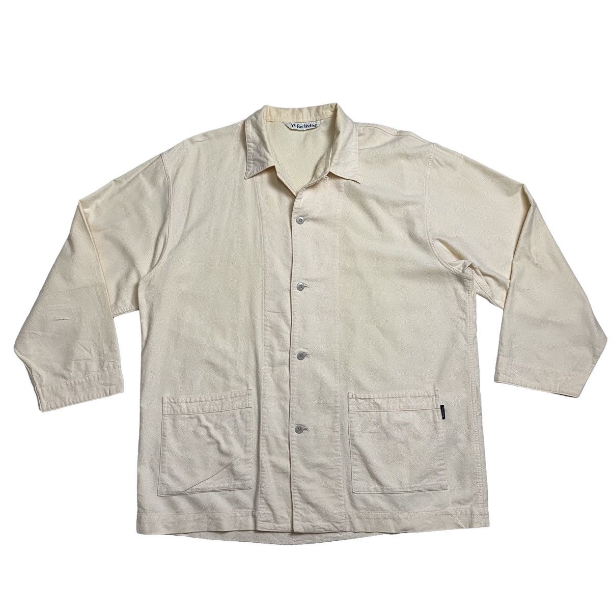 Yohji Yamamoto Y's for Living by yohji yamamoto cotton chore jacket Size US L / EU 52-54 / 3 - 6 Thumbnail