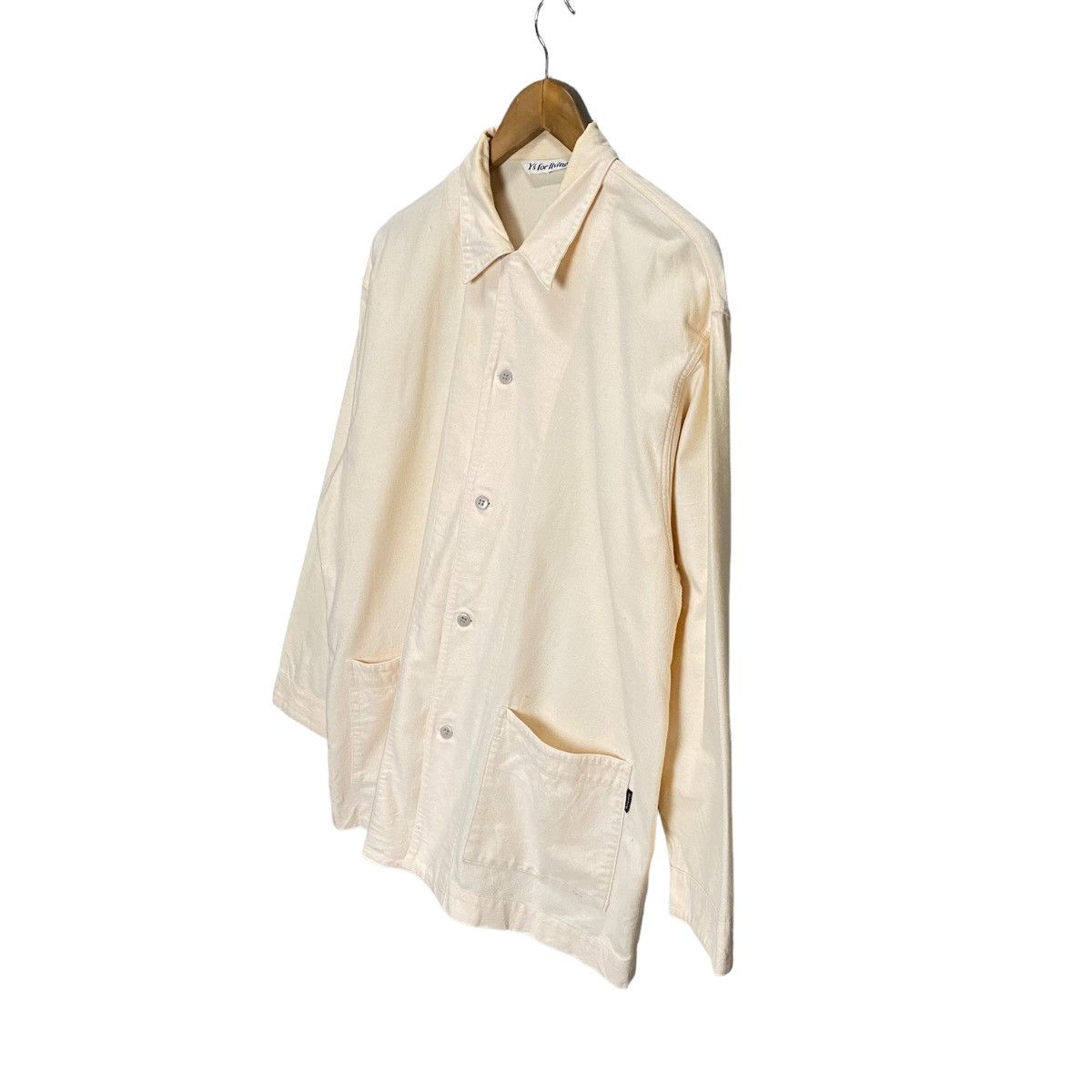Yohji Yamamoto Y's for Living by yohji yamamoto cotton chore jacket Size US L / EU 52-54 / 3 - 3 Thumbnail