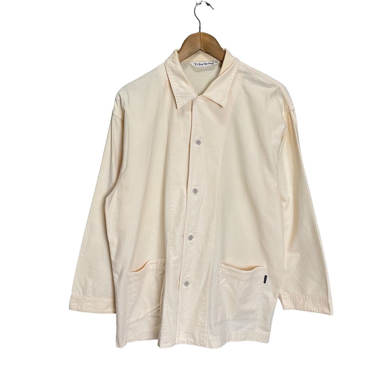 Yohji Yamamoto Y's for Living by yohji yamamoto cotton chore jacket Size US L / EU 52-54 / 3 - 1 Thumbnail